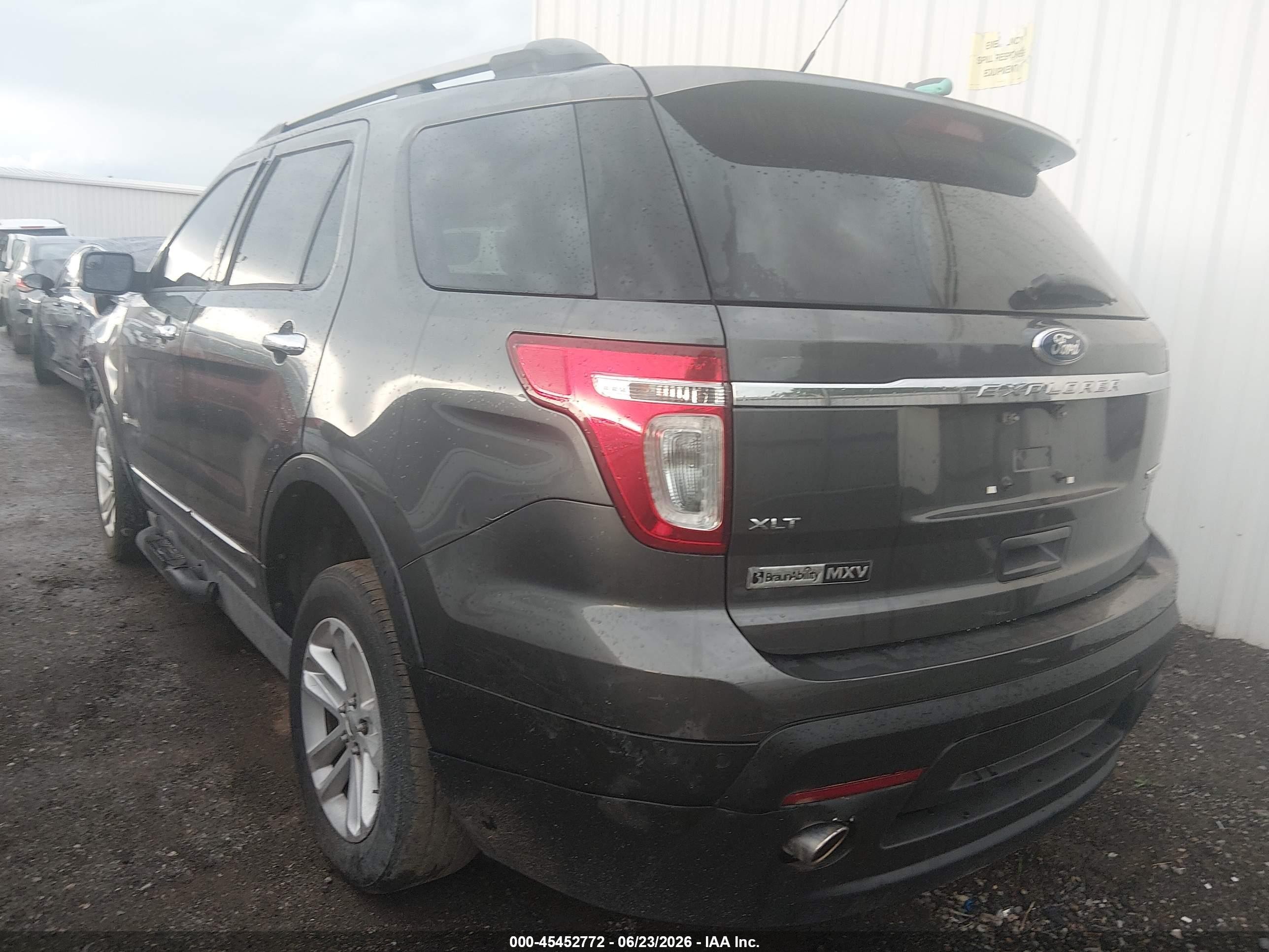 2015 Ford Explorer Xlt Gray vin: 1FM5K7D82FGC09261