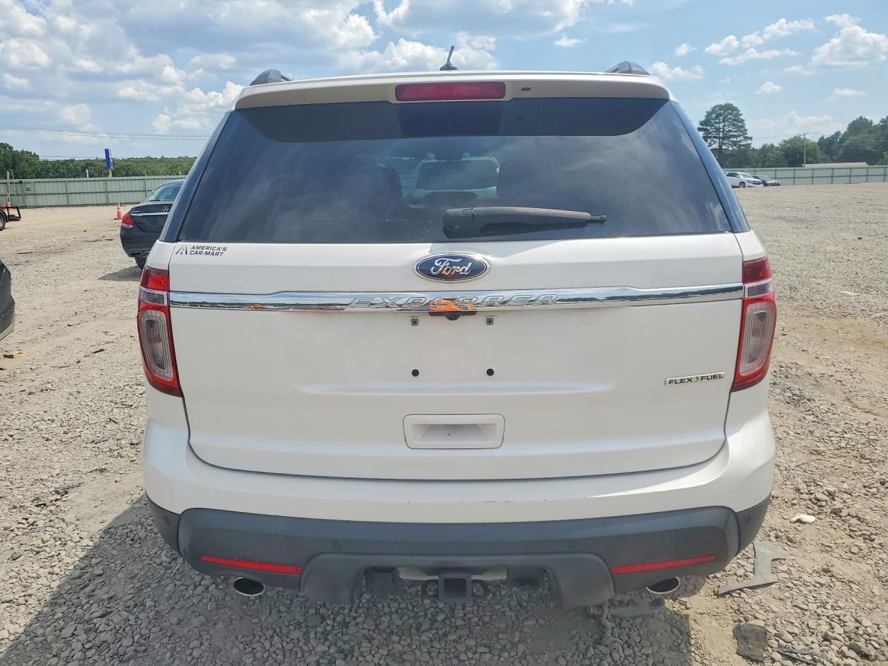 2015 Ford Explorer Xlt White vin: 1FM5K7D82FGC22009
