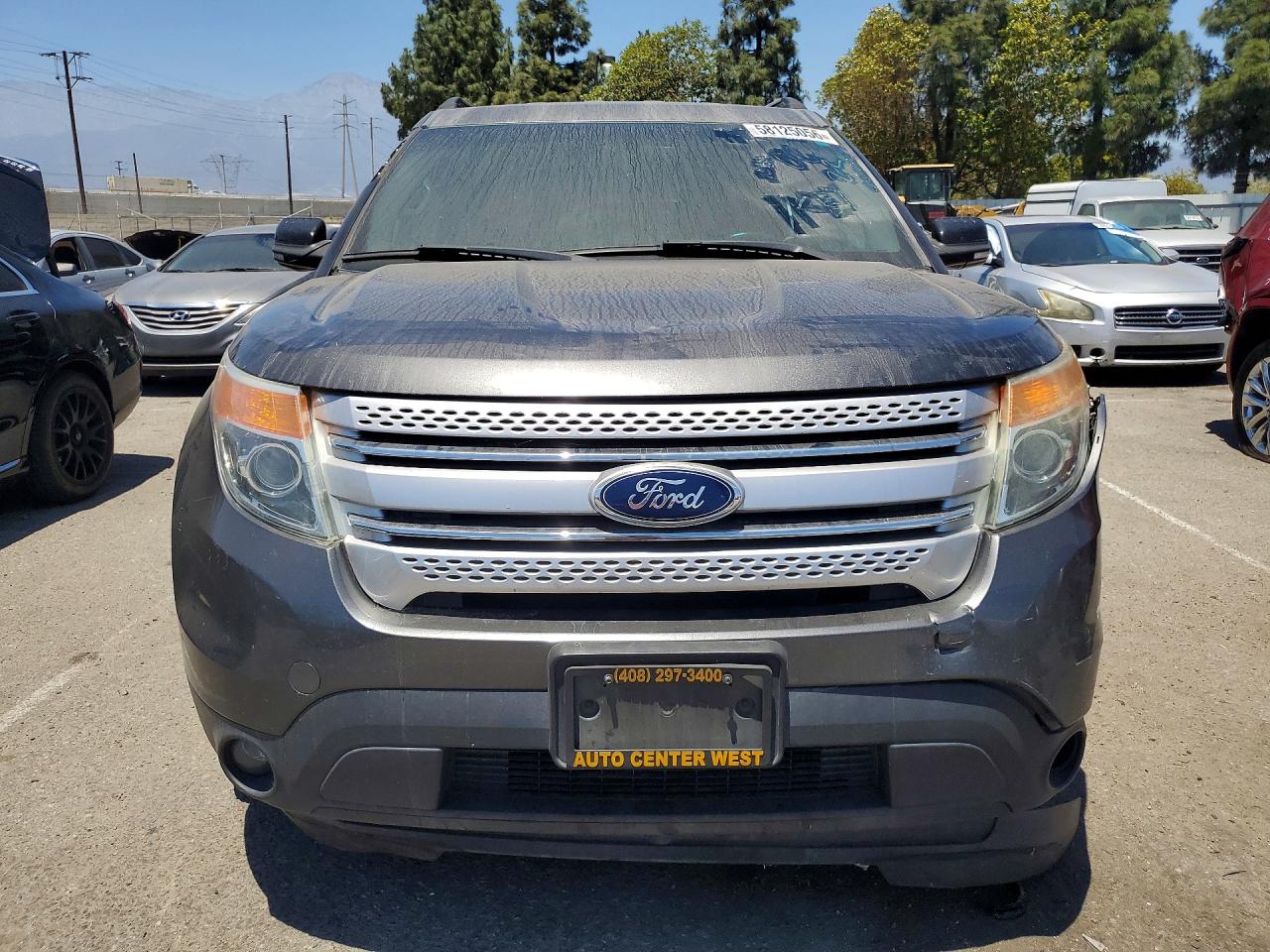 2015 Ford Explorer Xlt Gray vin: 1FM5K7D82FGC66088