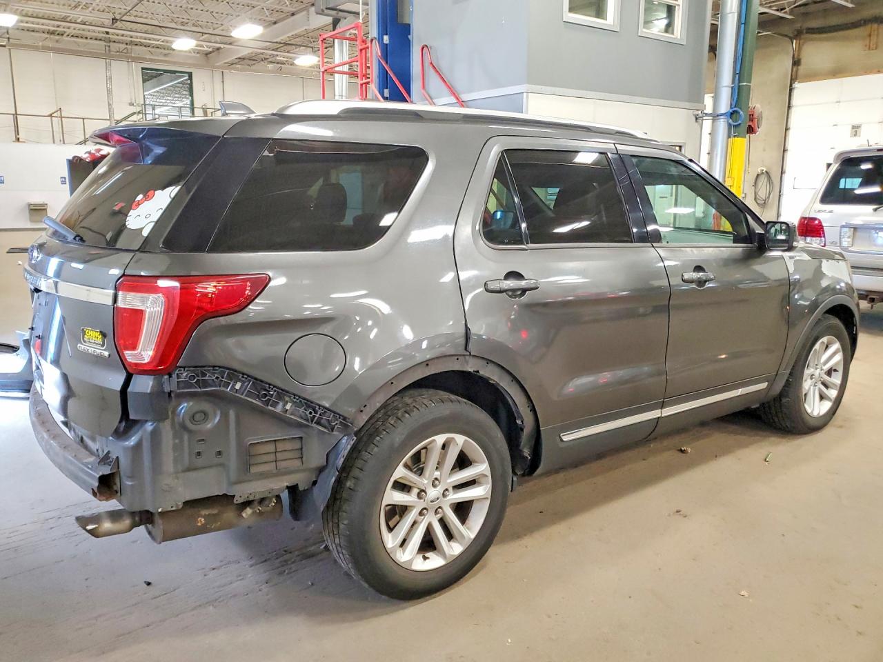 2016 Ford Explorer Xlt Gray vin: 1FM5K7D82GGA33653