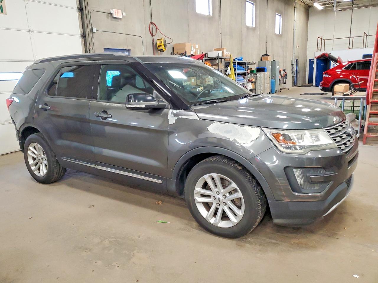 2016 Ford Explorer Xlt Gray vin: 1FM5K7D82GGA33653
