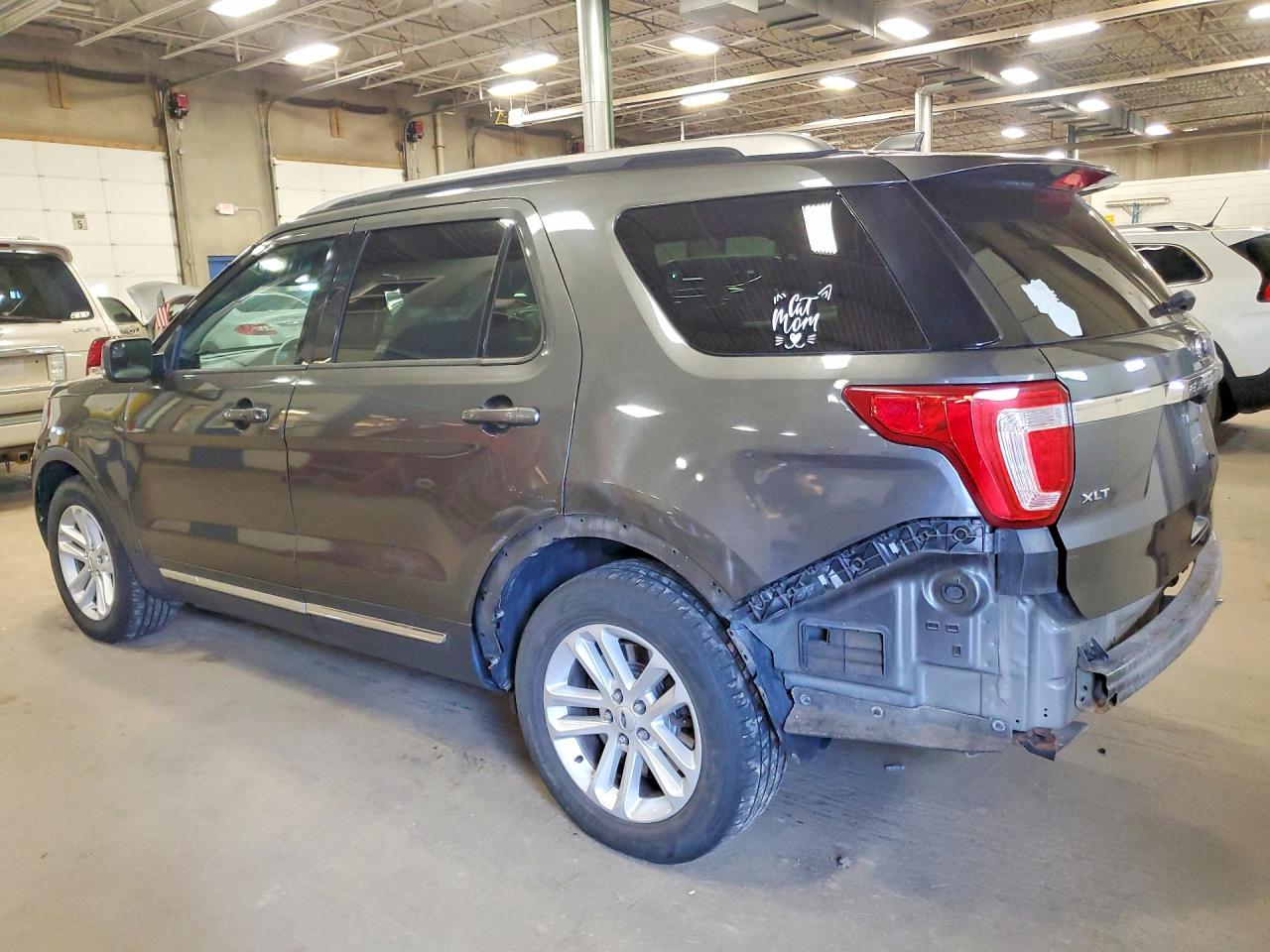 2016 Ford Explorer Xlt Gray vin: 1FM5K7D82GGA33653