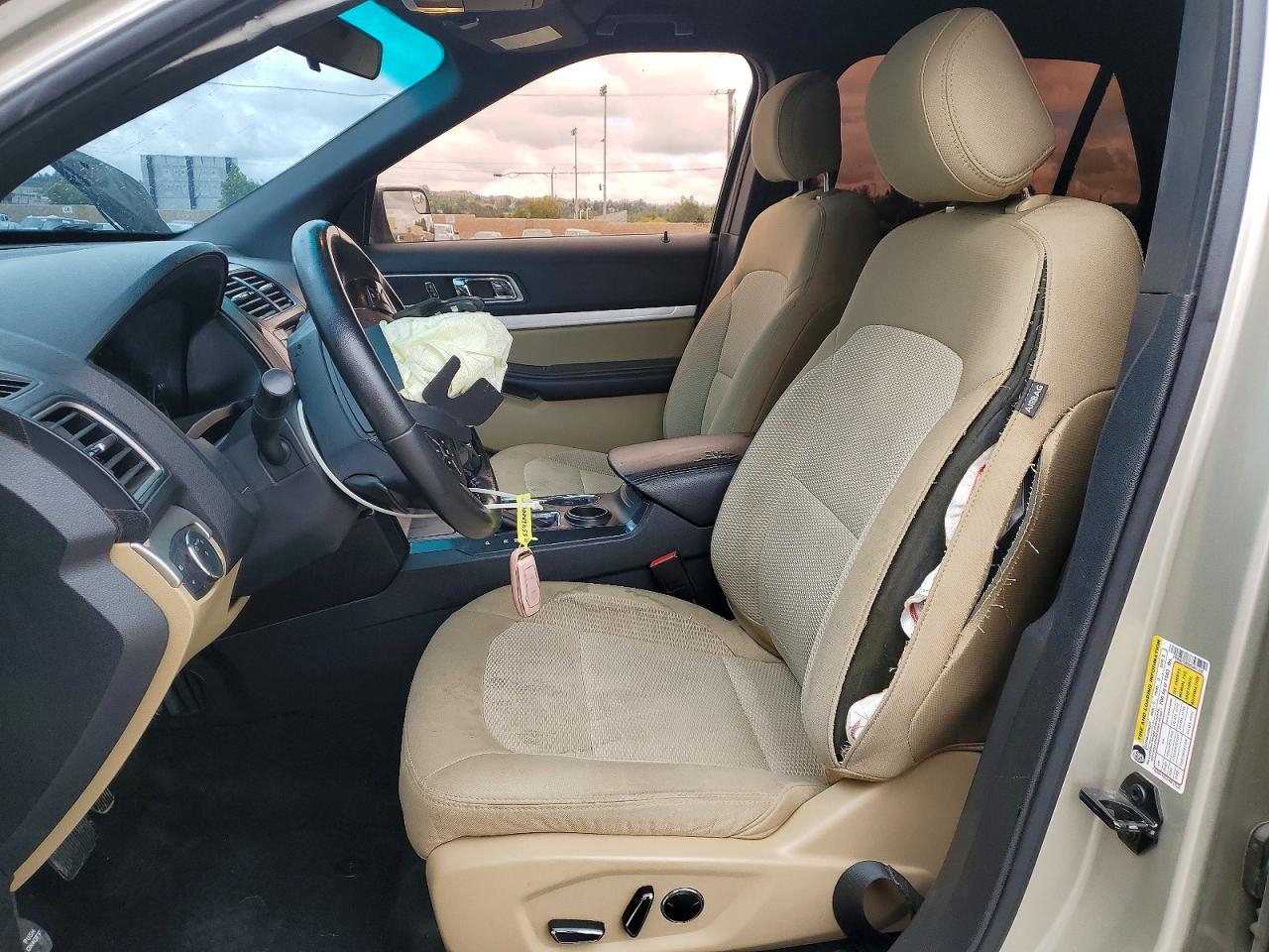 2017 Ford Explorer Xlt Gold vin: 1FM5K7D82HGA61535