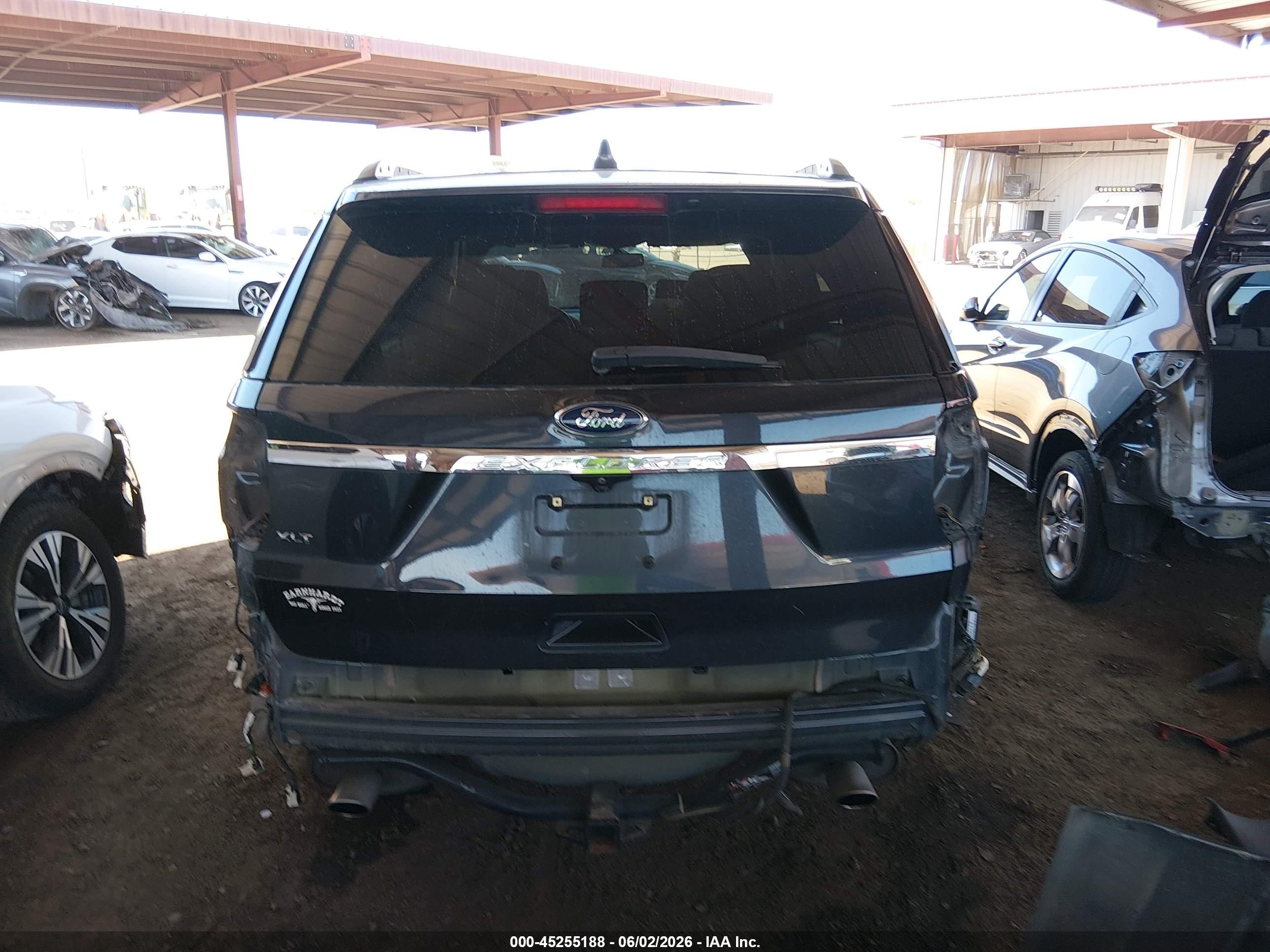 2017 Ford Explorer Xlt Blue vin: 1FM5K7D82HGD90073