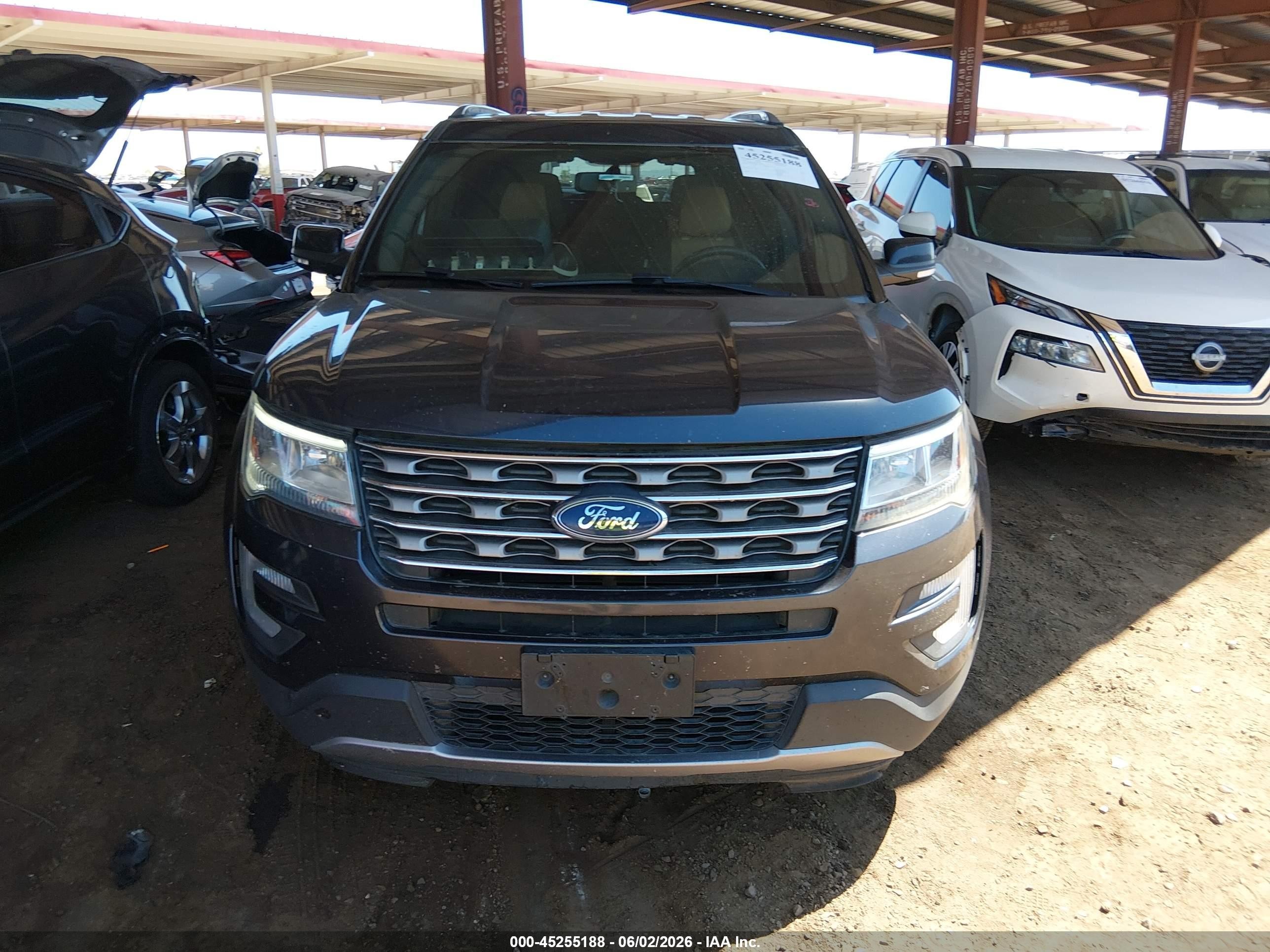 2017 Ford Explorer Xlt Blue vin: 1FM5K7D82HGD90073