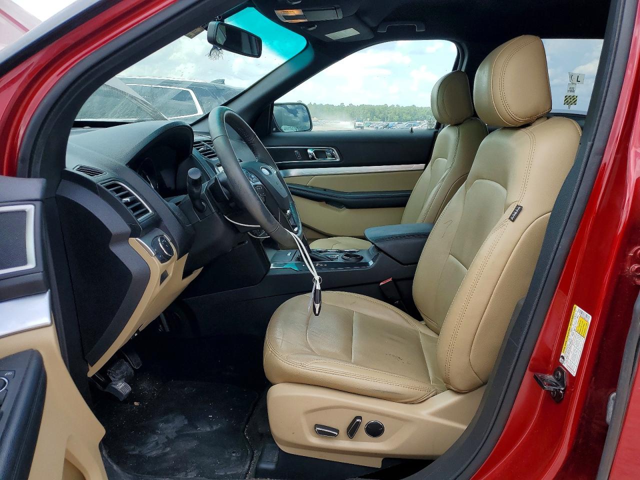 2017 Ford Explorer Xlt Красный vin: 1FM5K7D82HGE10726