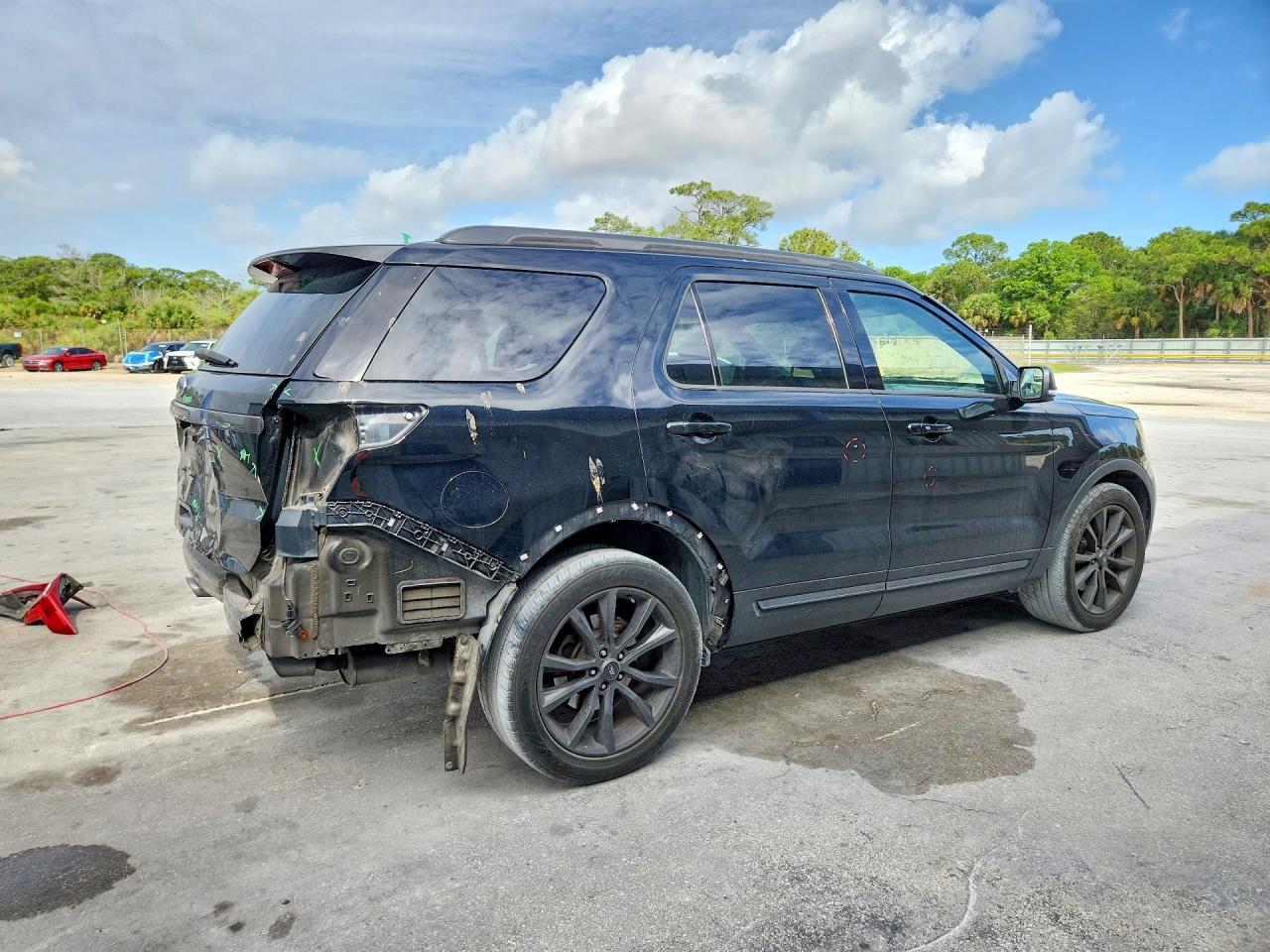 2018 Ford Explorer Xlt Black vin: 1FM5K7D82JGC64382