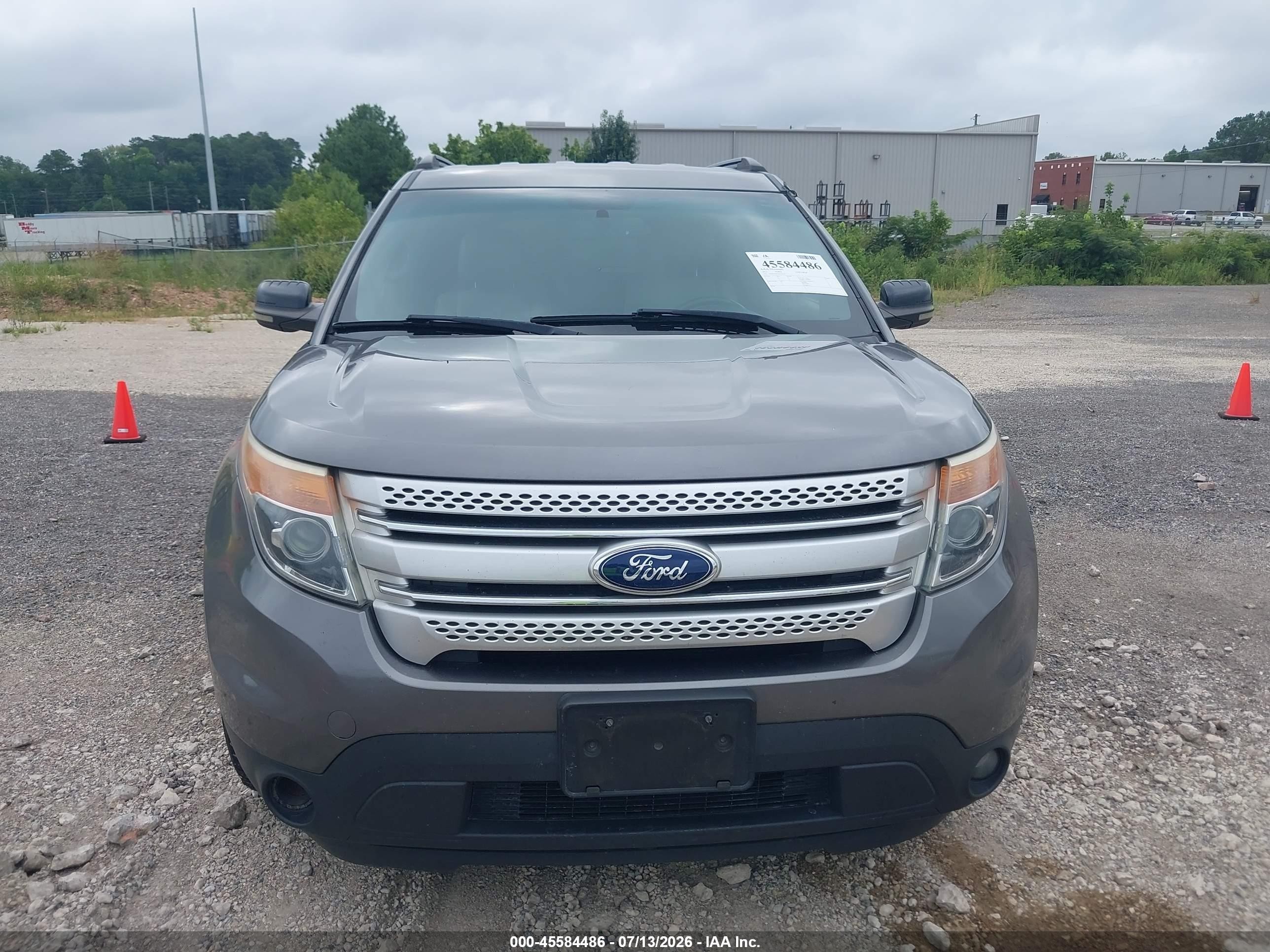 2013 Ford Explorer Xlt Gray vin: 1FM5K7D83DGA03217