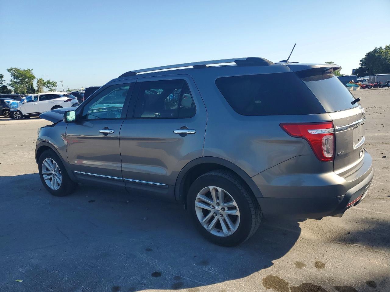 2013 Ford Explorer Xlt Gray vin: 1FM5K7D83DGA12676