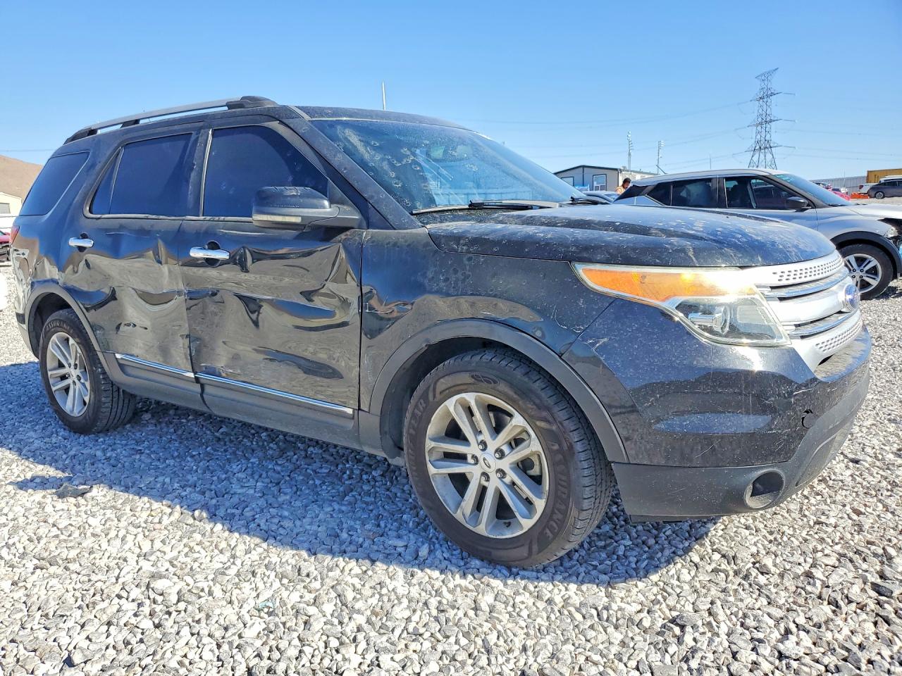 2013 Ford Explorer Xlt Black vin: 1FM5K7D83DGA12810