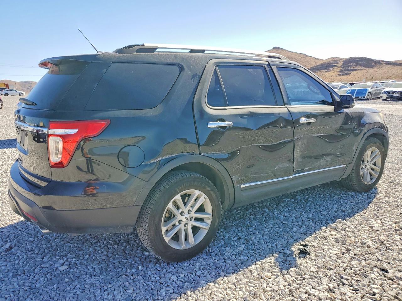 2013 Ford Explorer Xlt Black vin: 1FM5K7D83DGA12810