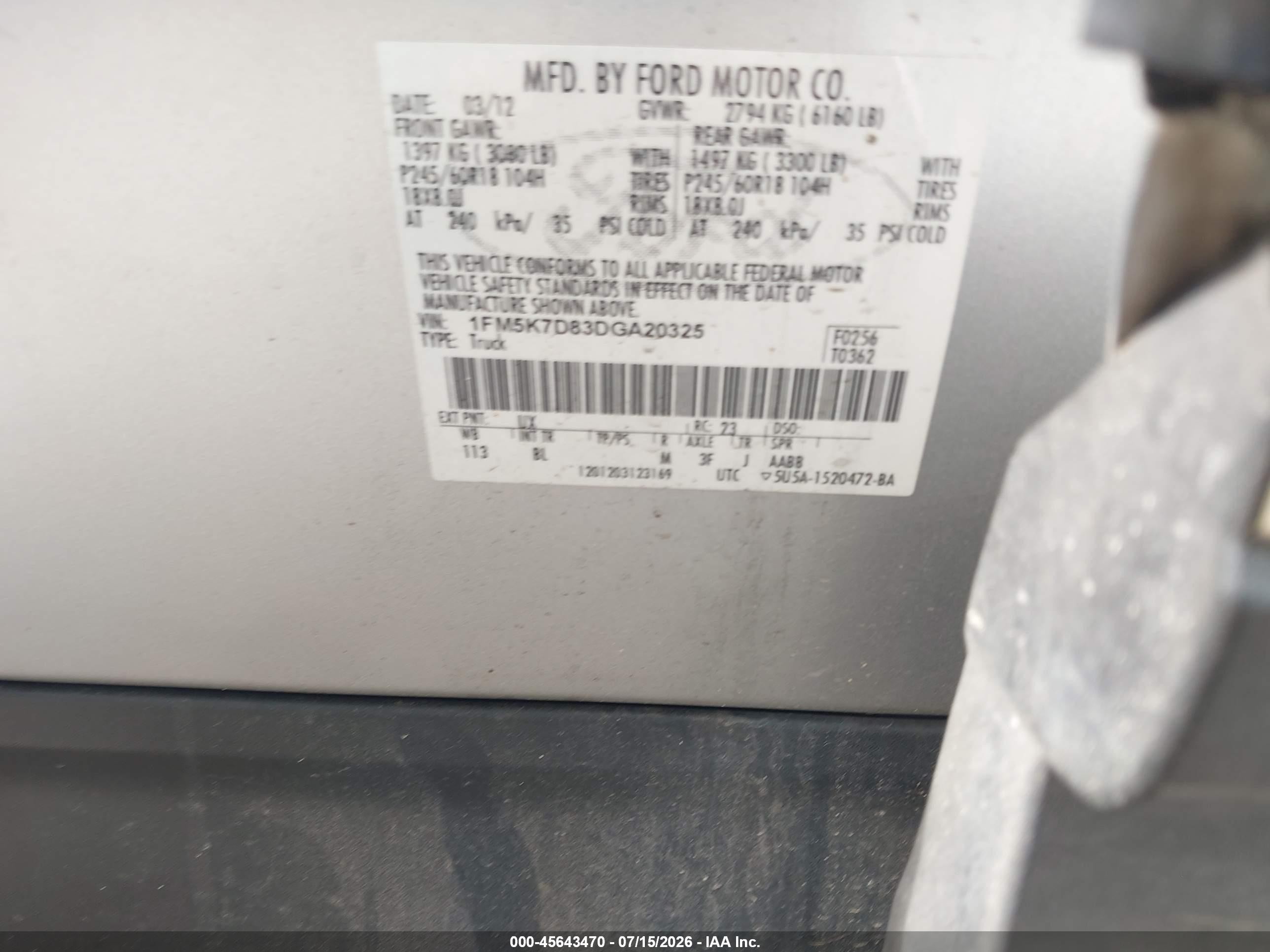 2013 Ford Explorer Xlt Silver vin: 1FM5K7D83DGA20325