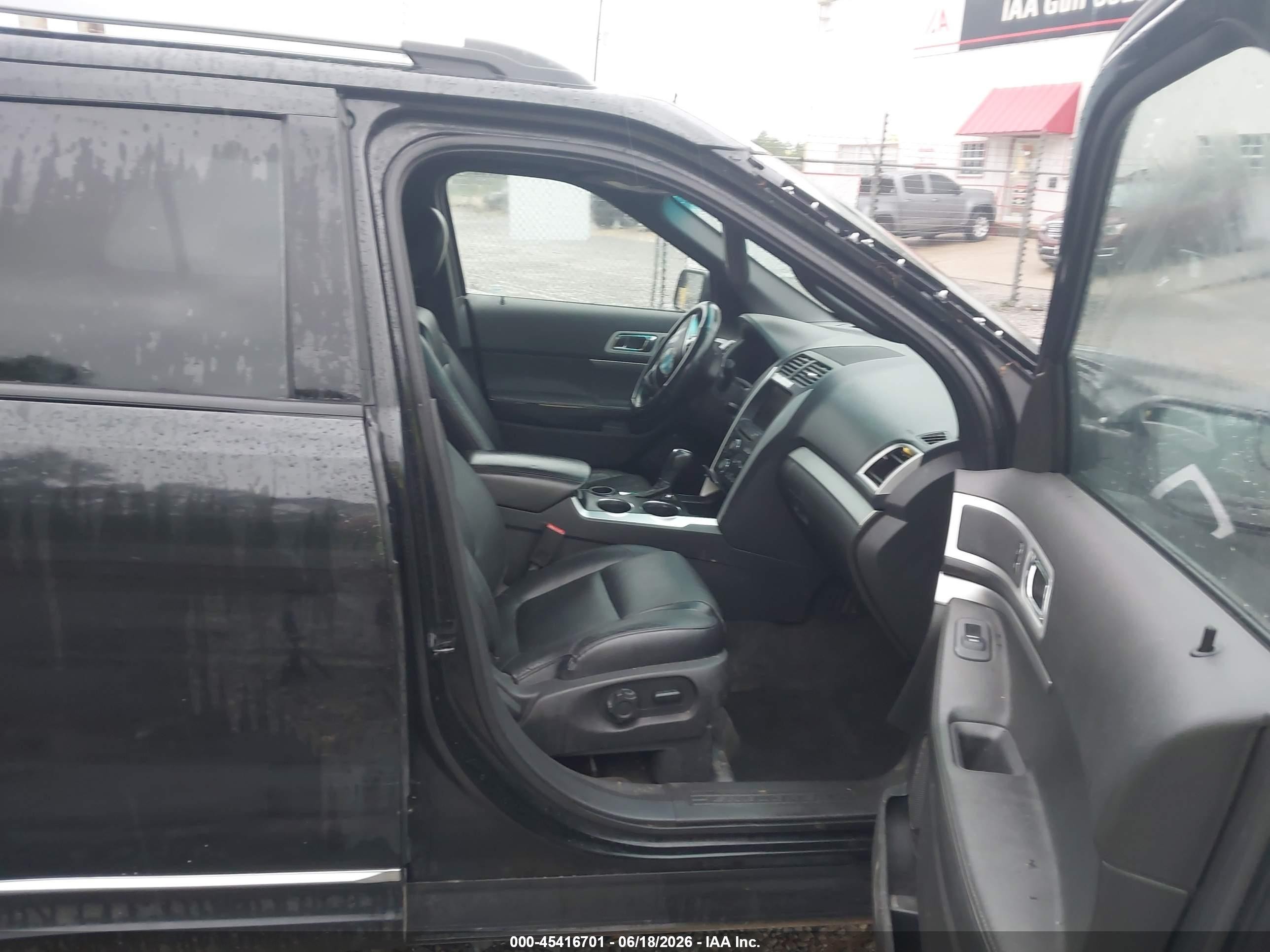 2013 Ford Explorer Xlt Black vin: 1FM5K7D83DGA44883