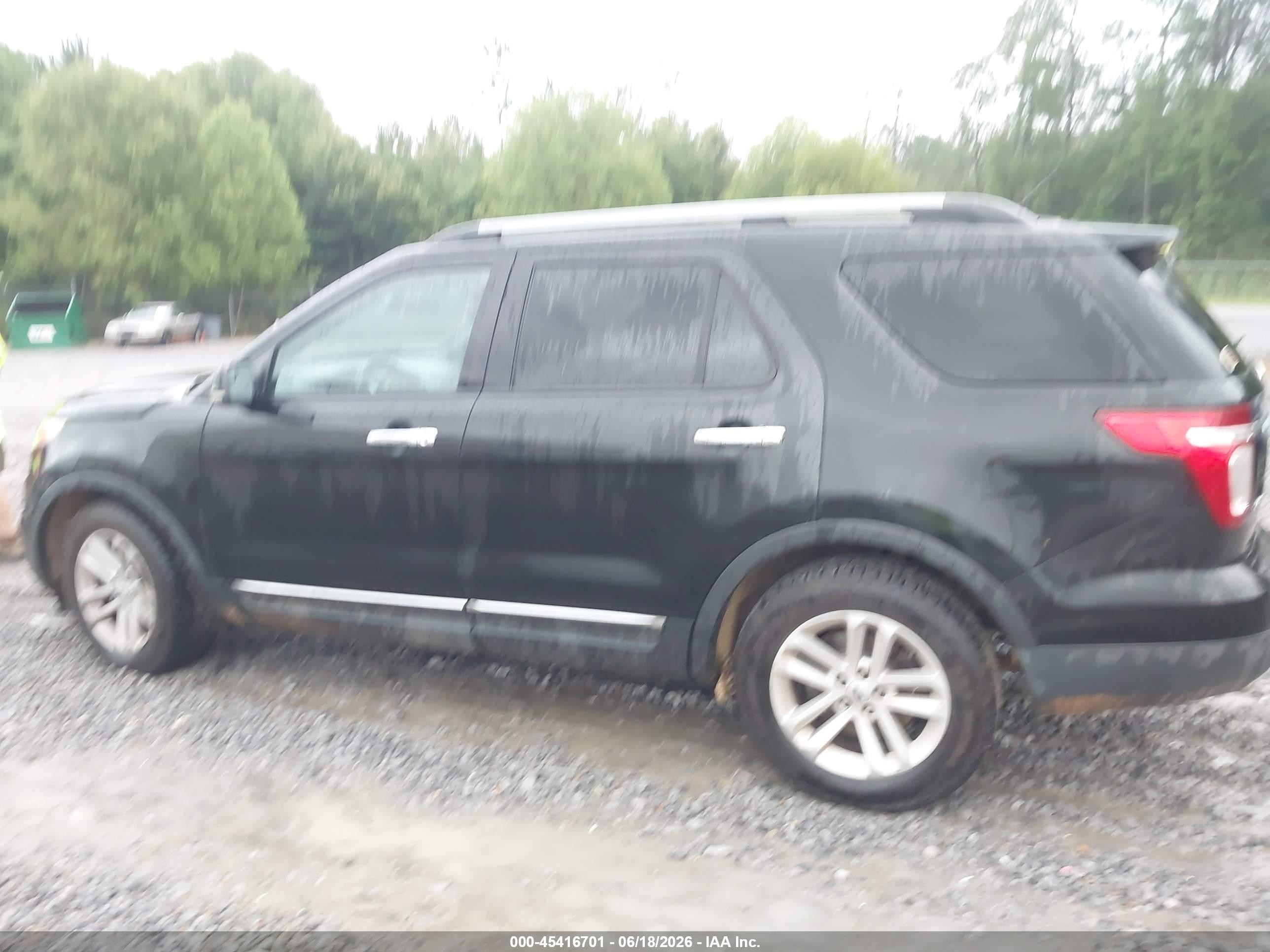 2013 Ford Explorer Xlt Black vin: 1FM5K7D83DGA44883