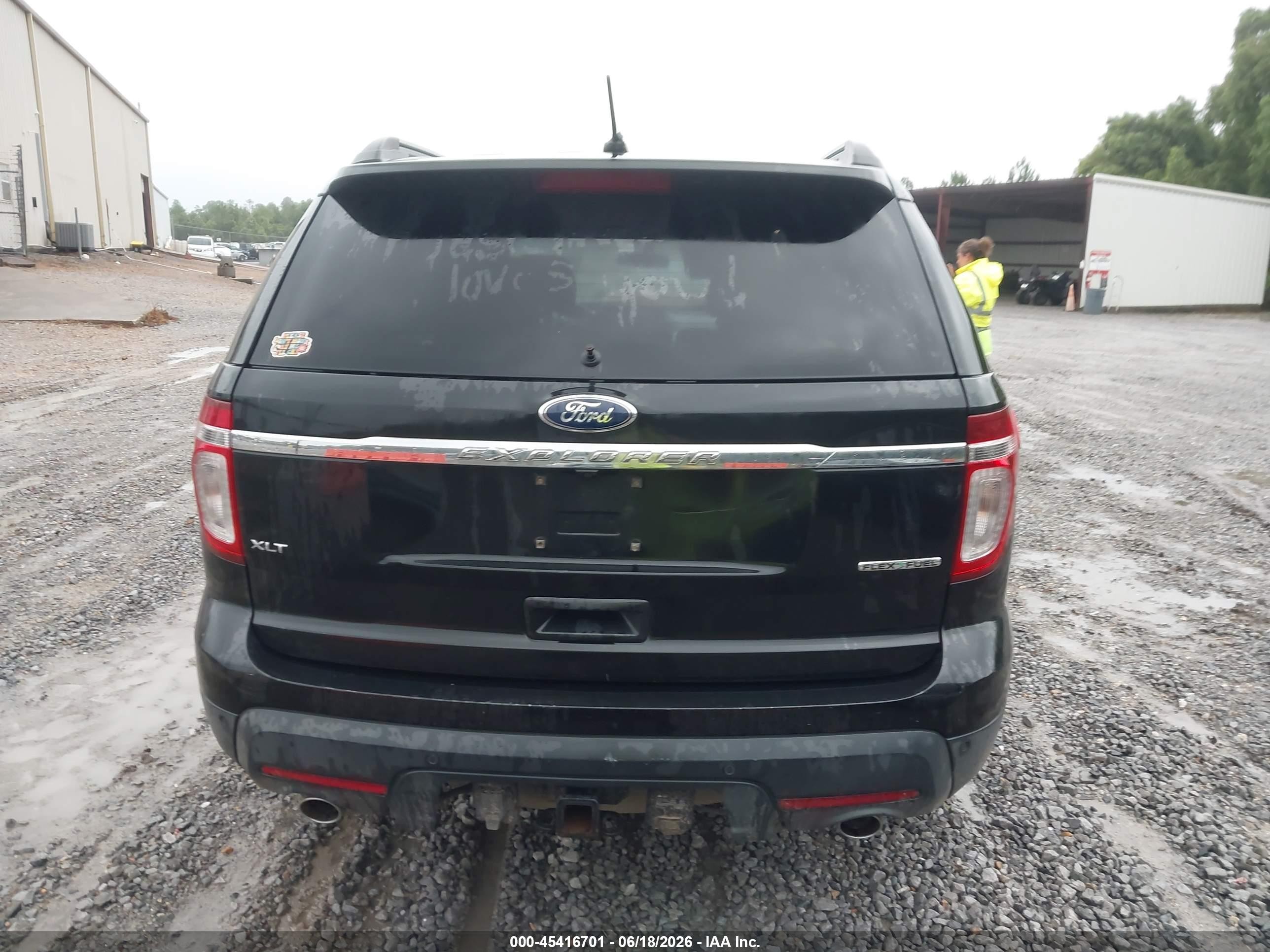 2013 Ford Explorer Xlt Black vin: 1FM5K7D83DGA44883