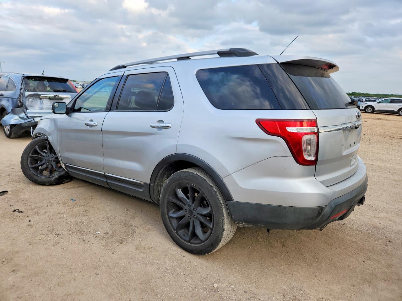 2013 Ford Explorer Xlt Silver vin: 1FM5K7D83DGB19436