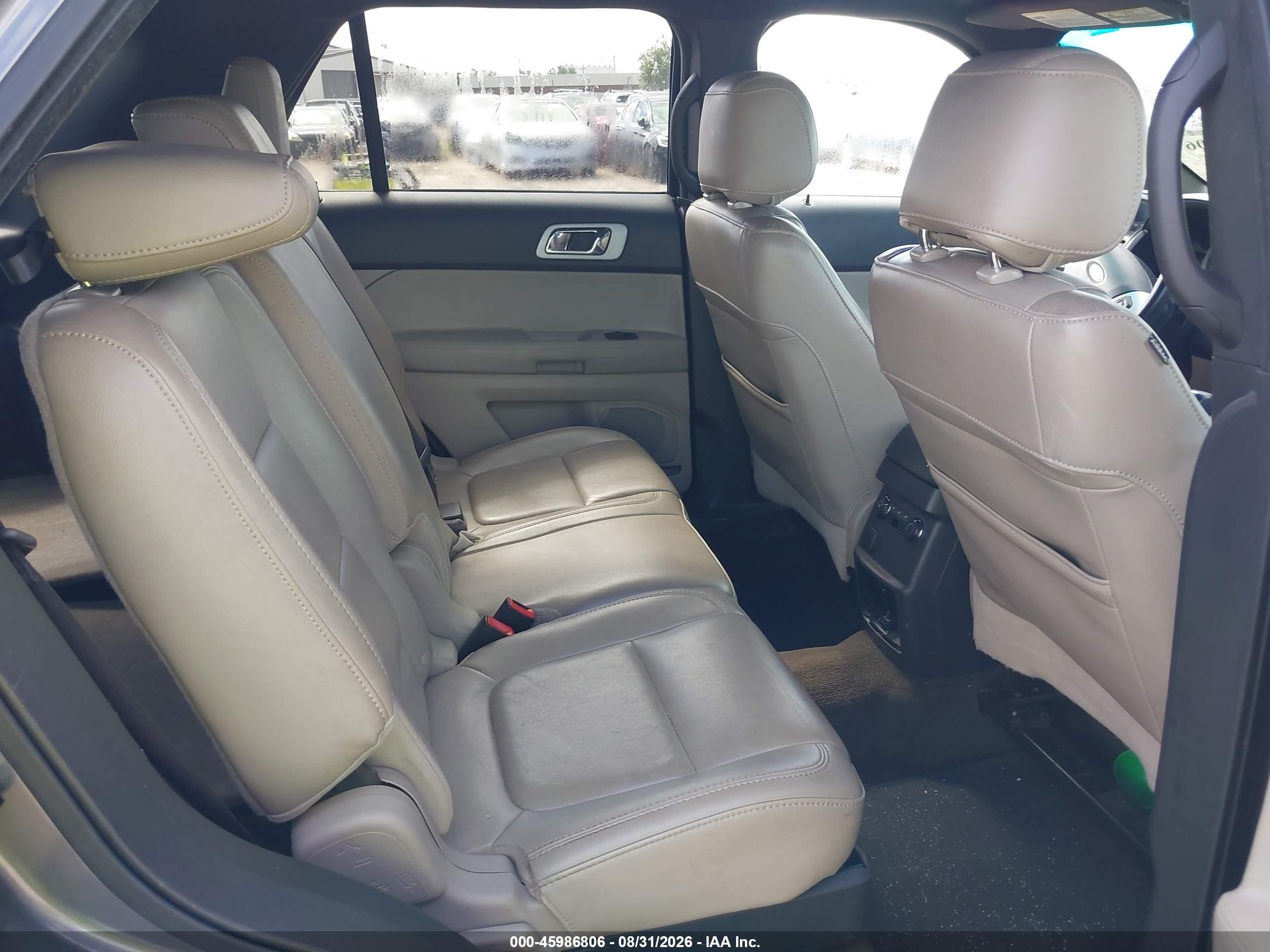 2013 Ford Explorer Xlt Gray vin: 1FM5K7D83DGC13719
