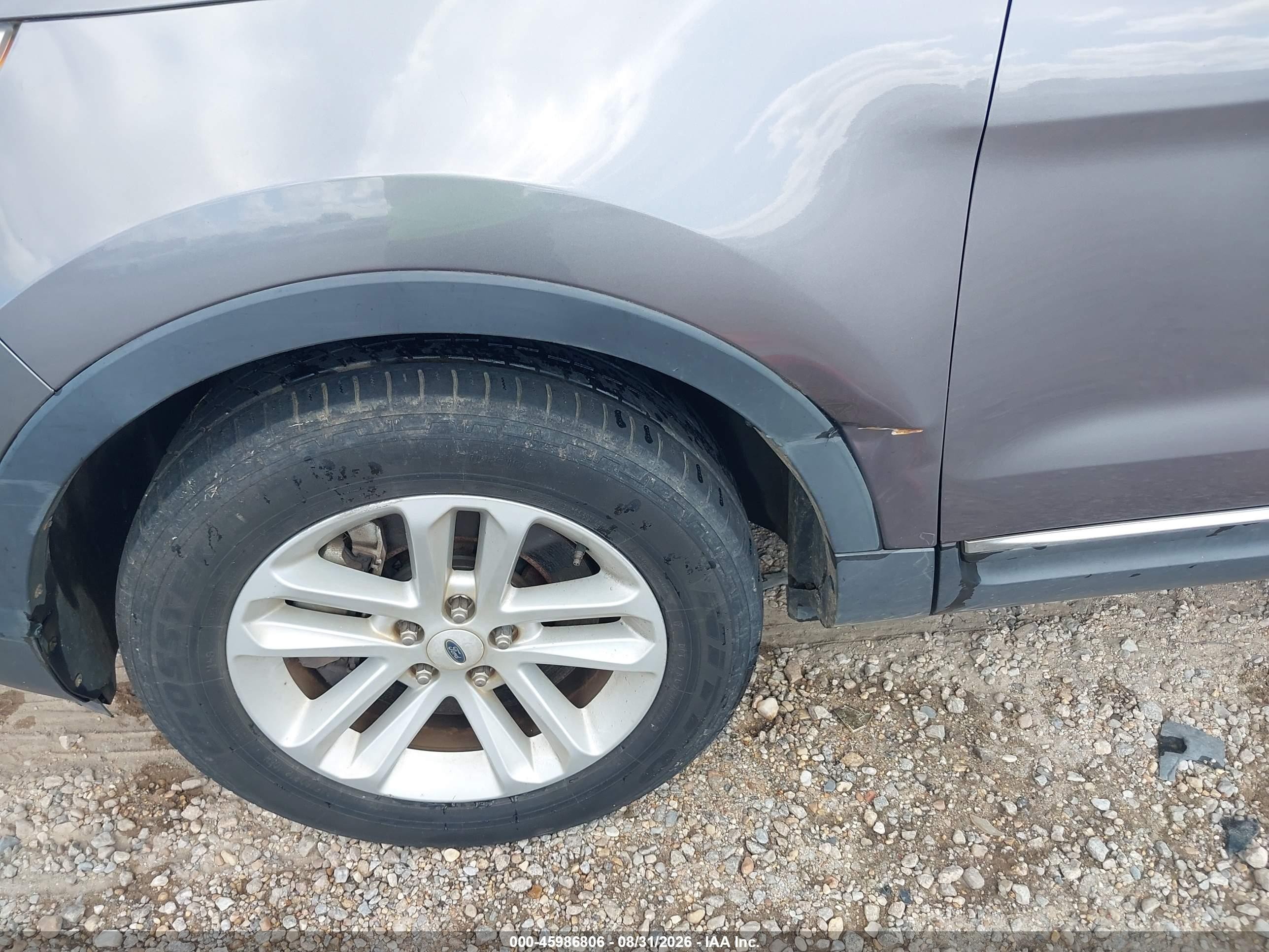 2013 Ford Explorer Xlt Gray vin: 1FM5K7D83DGC13719