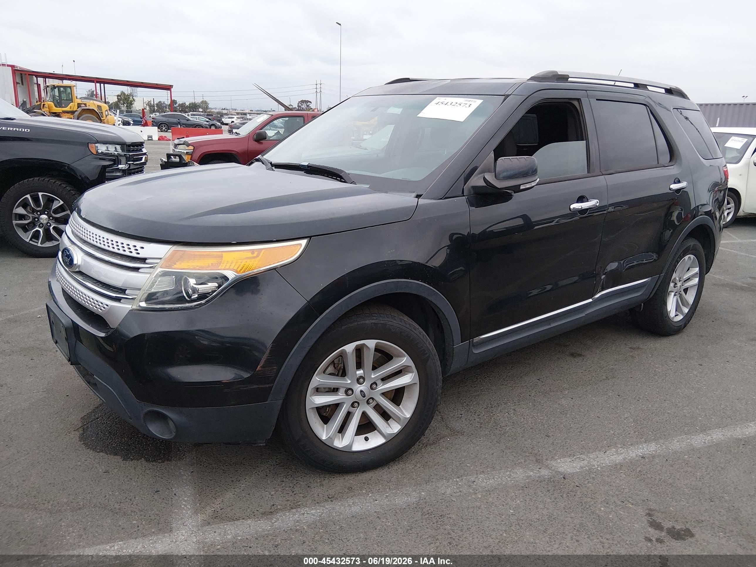 2013 Ford Explorer Xlt Black vin: 1FM5K7D83DGC61706