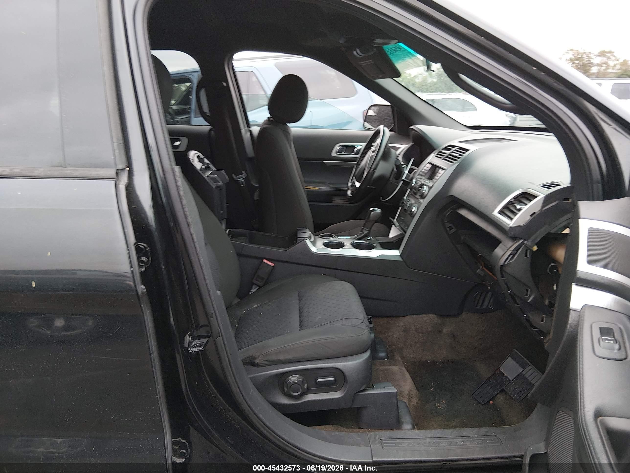 2013 Ford Explorer Xlt Black vin: 1FM5K7D83DGC61706