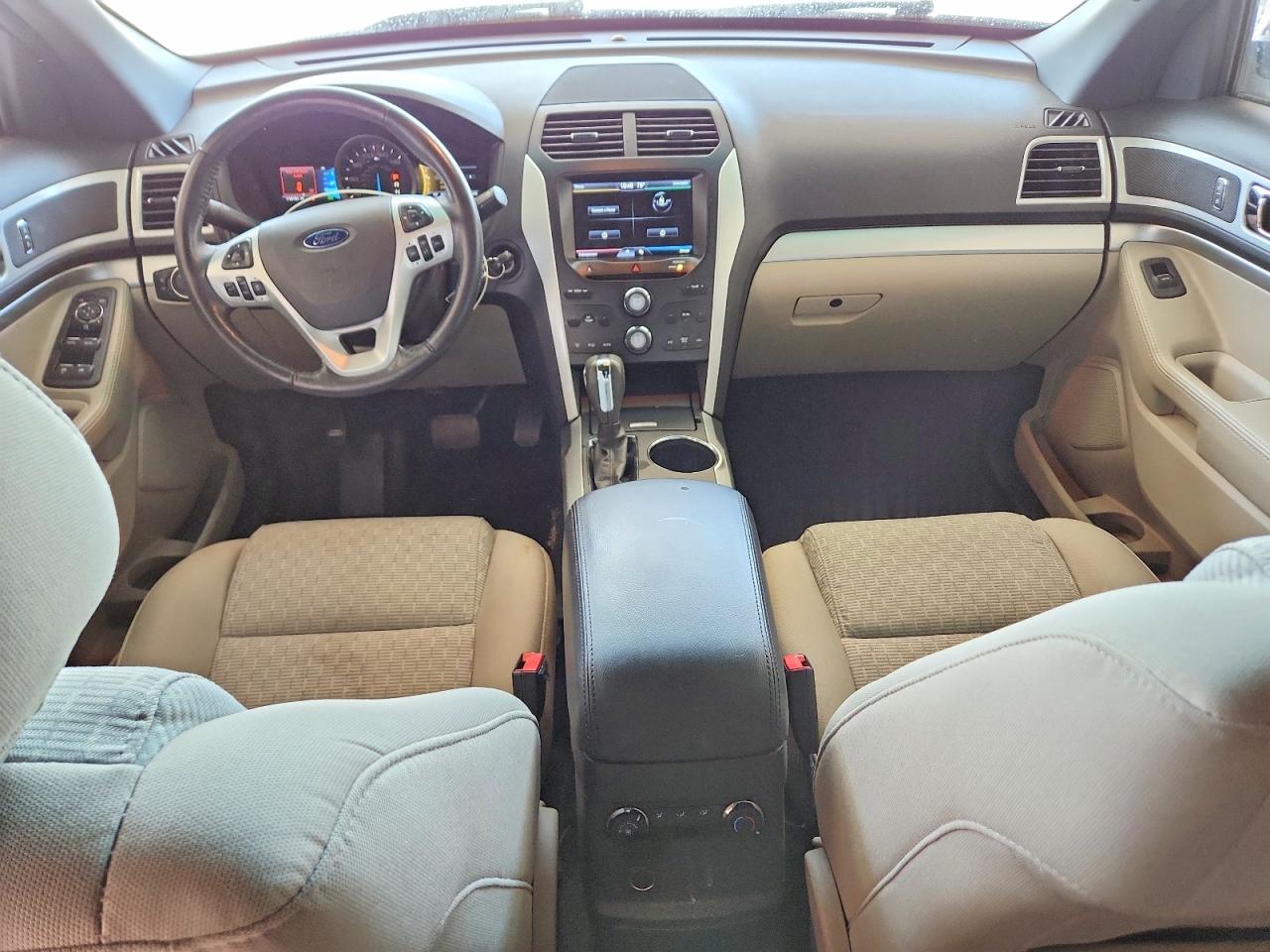 2013 Ford Explorer Xlt White vin: 1FM5K7D83DGC83091