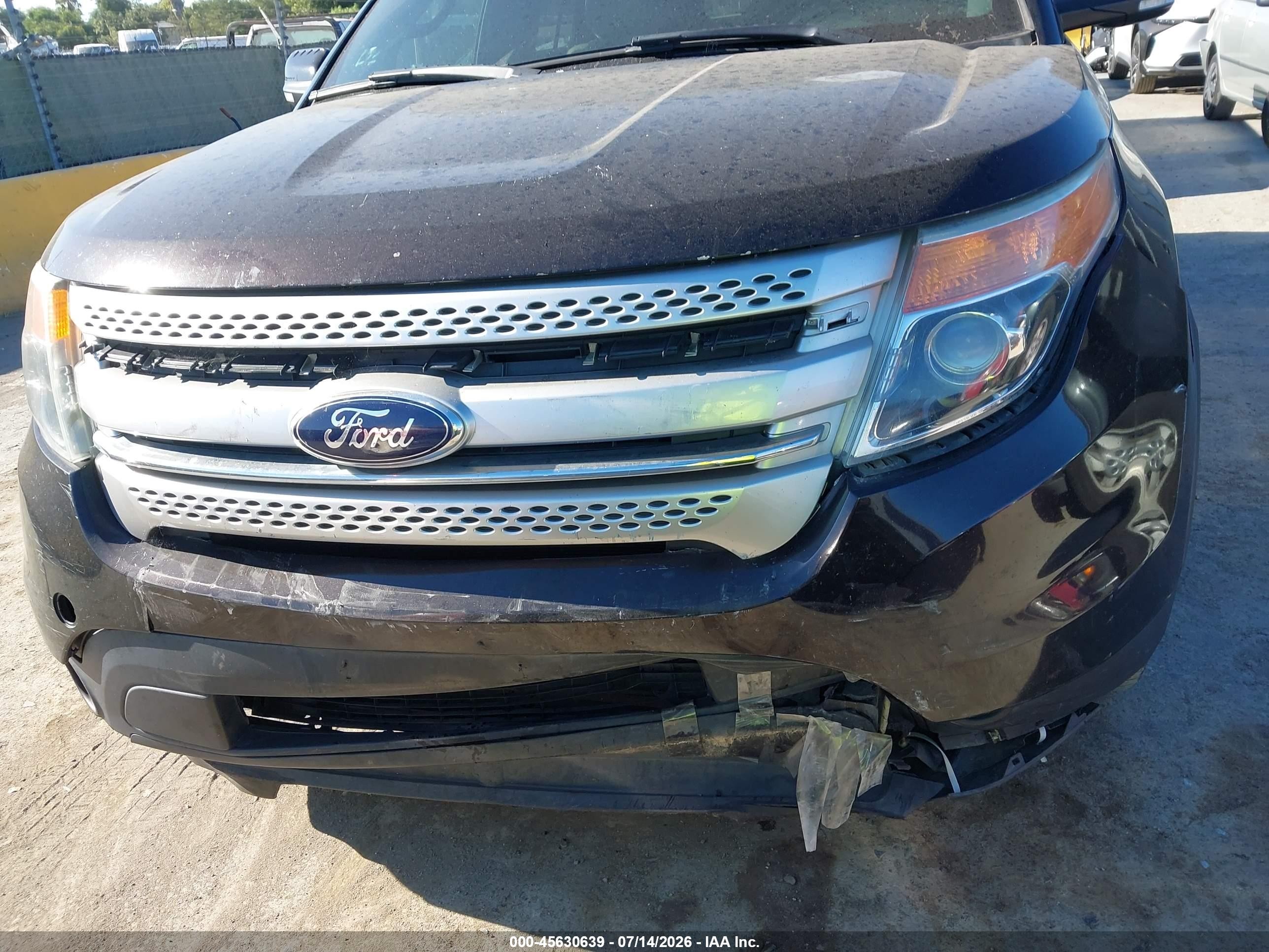 2014 Ford Explorer Xlt Burgundy vin: 1FM5K7D83EGA54055