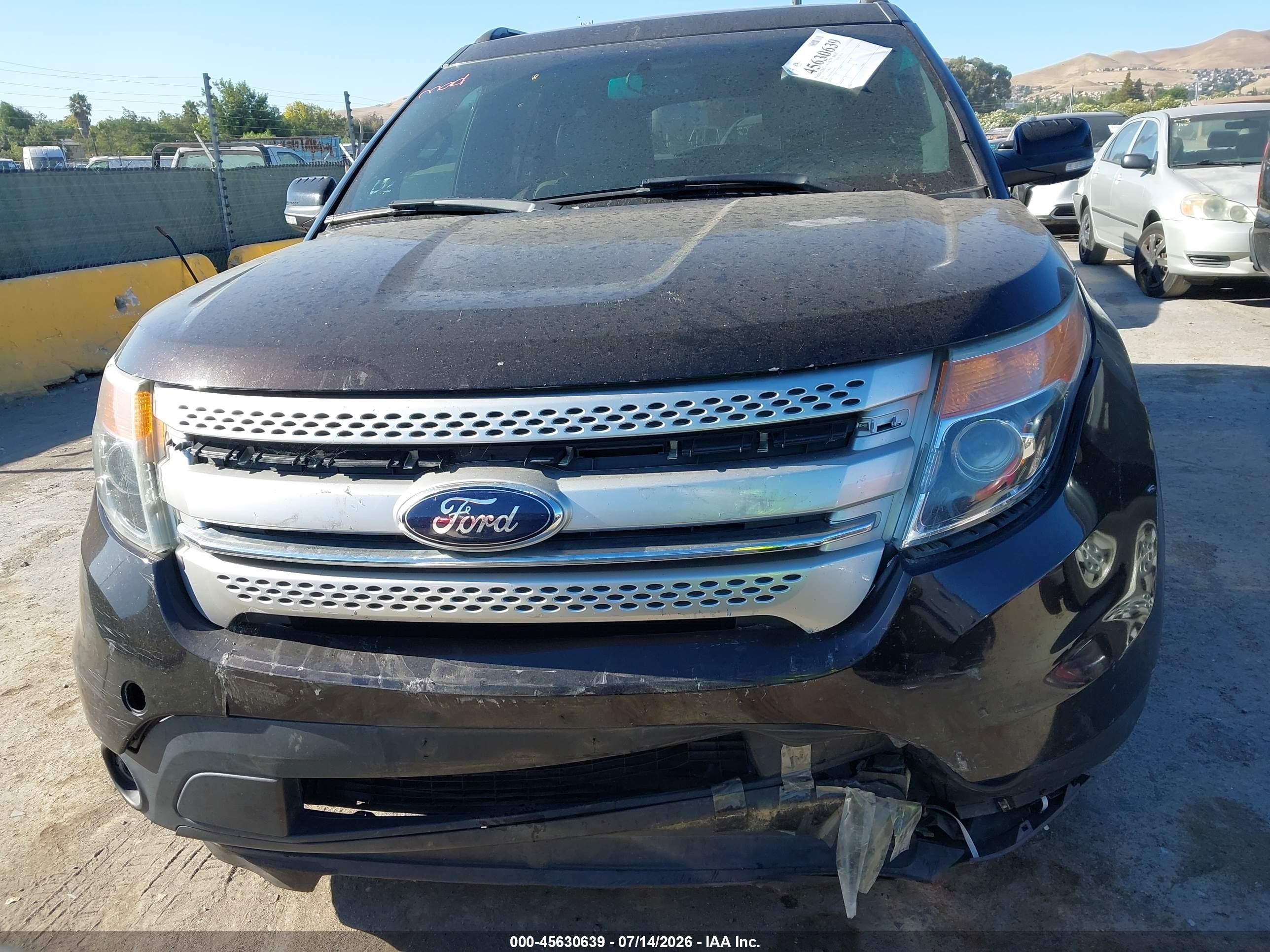 2014 Ford Explorer Xlt Burgundy vin: 1FM5K7D83EGA54055