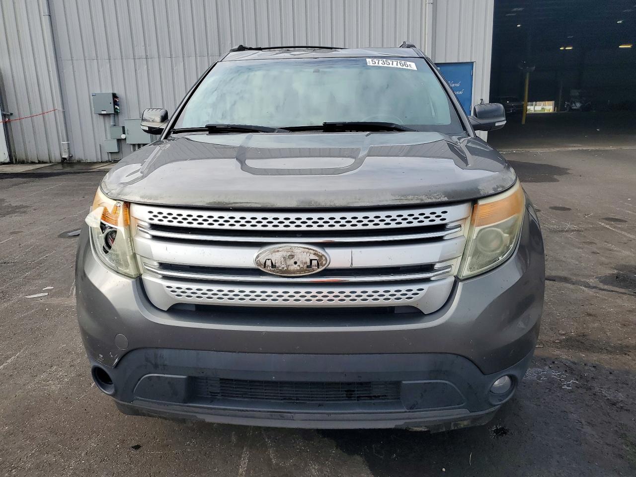 2014 Ford Explorer Xlt Gray vin: 1FM5K7D83EGA58090