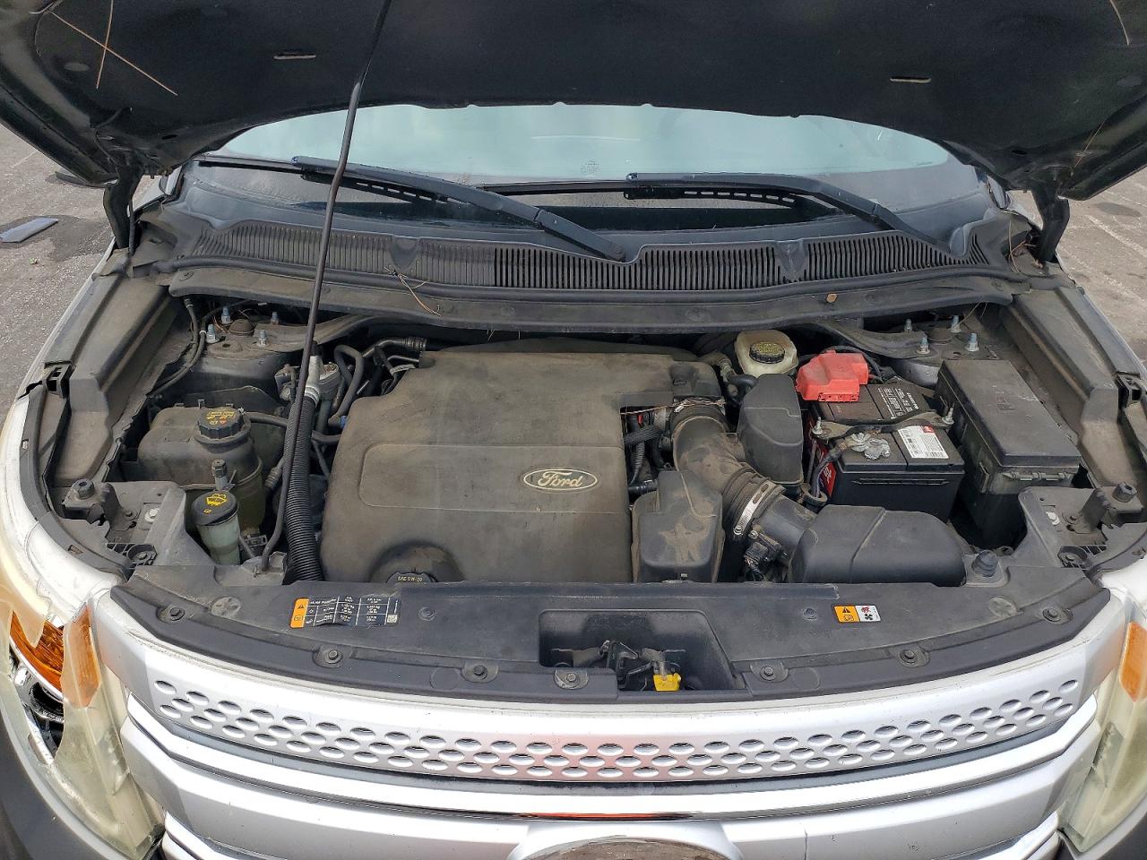 2014 Ford Explorer Xlt Gray vin: 1FM5K7D83EGA58090