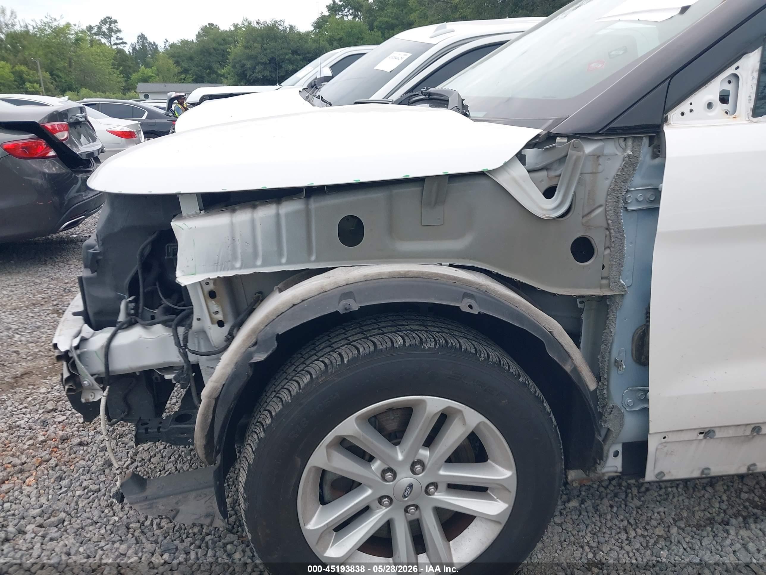 2014 Ford Explorer Xlt White vin: 1FM5K7D83EGA72782