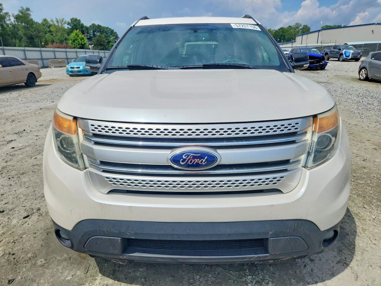 2014 Ford Explorer Xlt Белый vin: 1FM5K7D83EGB48565