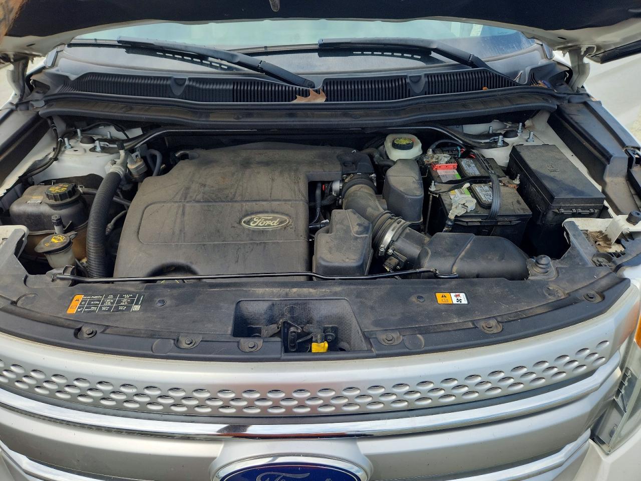 2014 Ford Explorer Xlt Белый vin: 1FM5K7D83EGB48565
