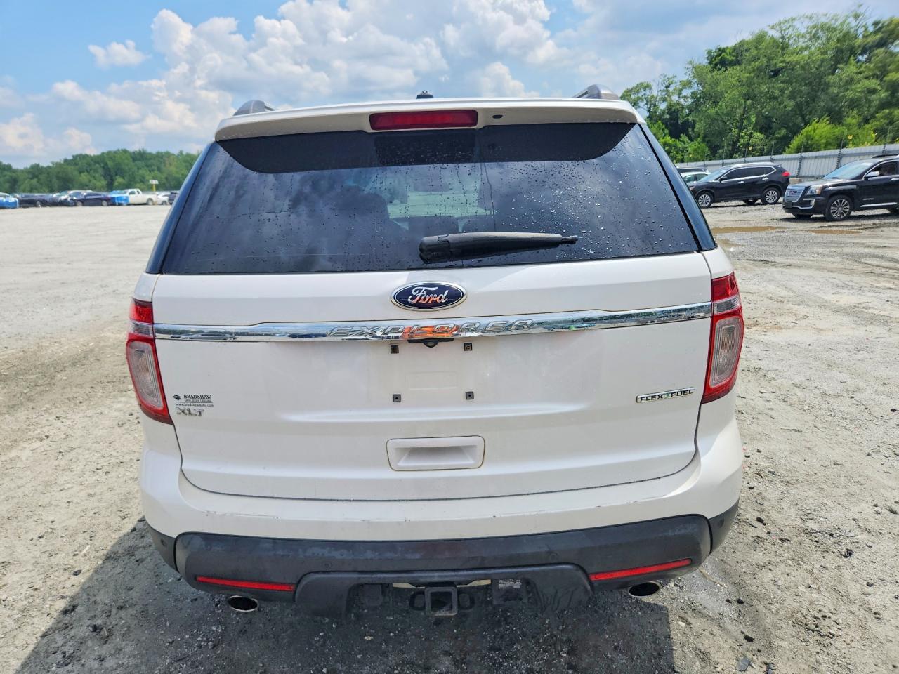 2014 Ford Explorer Xlt Белый vin: 1FM5K7D83EGB48565