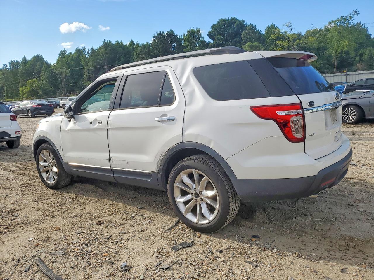 2014 Ford Explorer Xlt Белый vin: 1FM5K7D83EGB48825