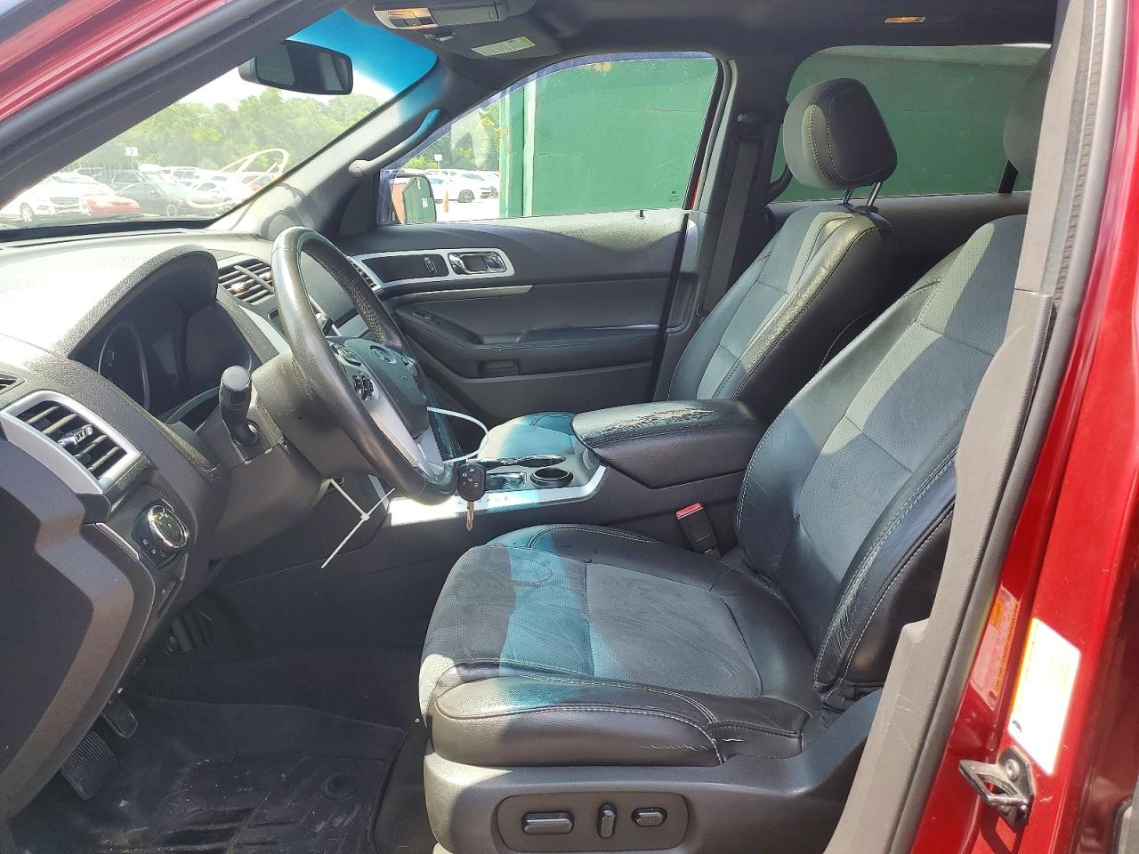 2015 Ford Explorer Xlt Red vin: 1FM5K7D83FGA82293