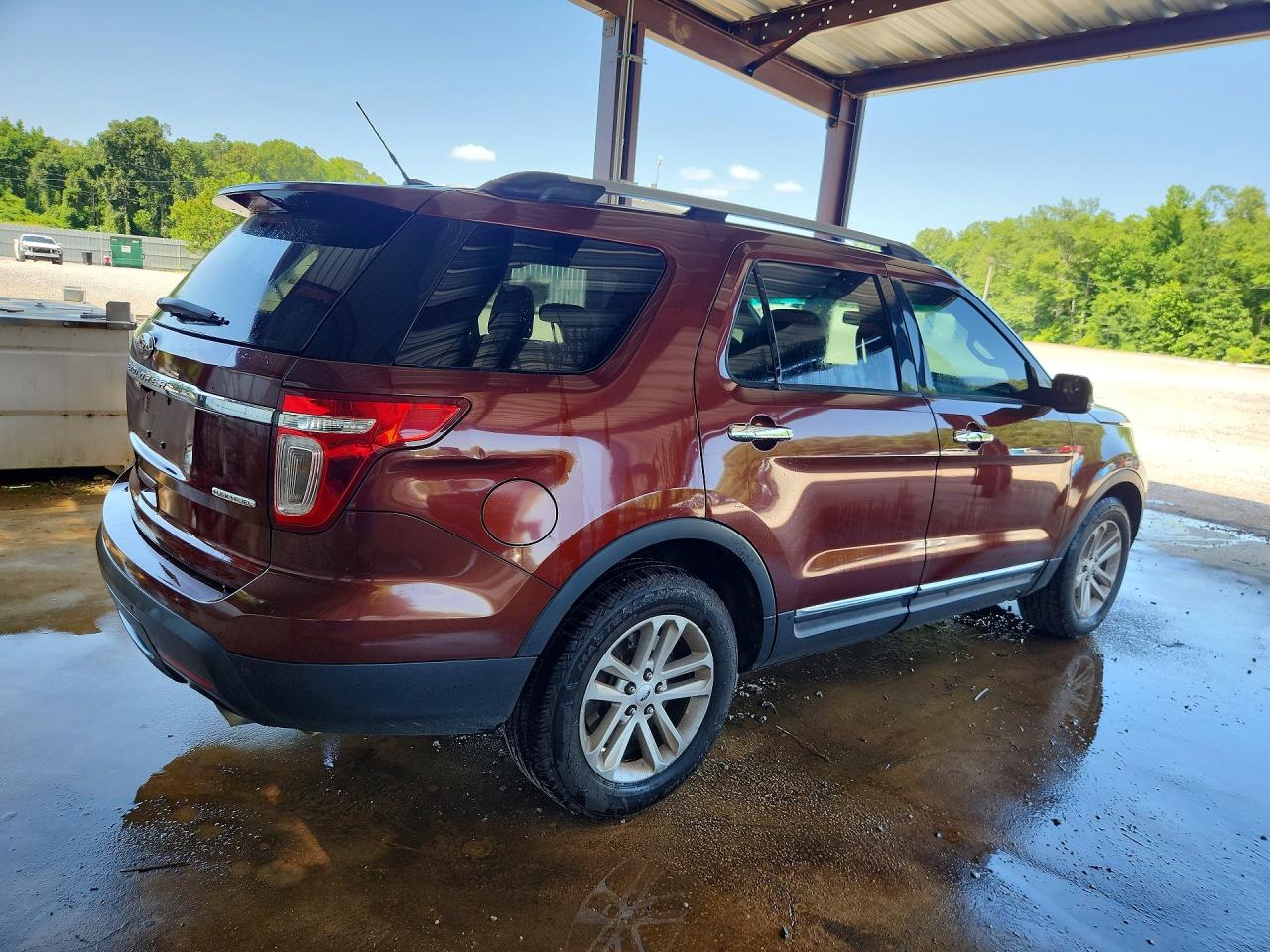 2015 Ford Explorer Xlt Brown vin: 1FM5K7D83FGA83038