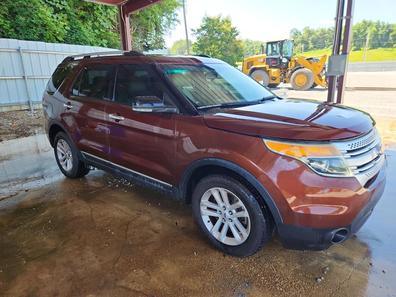 2015 Ford Explorer Xlt Brown vin: 1FM5K7D83FGA83038