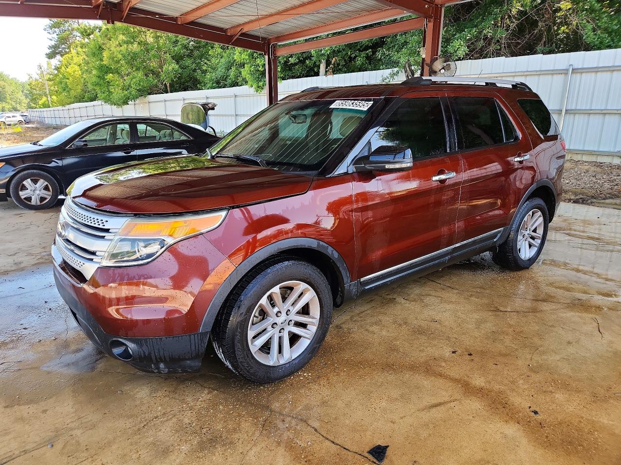 2015 Ford Explorer Xlt Brown vin: 1FM5K7D83FGA83038