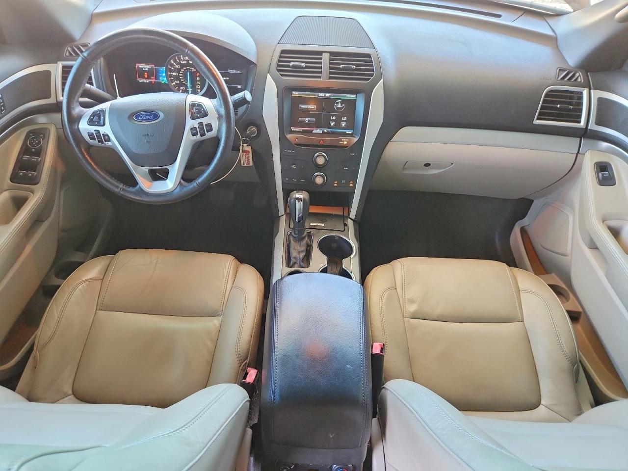 2015 Ford Explorer Xlt Brown vin: 1FM5K7D83FGA83038