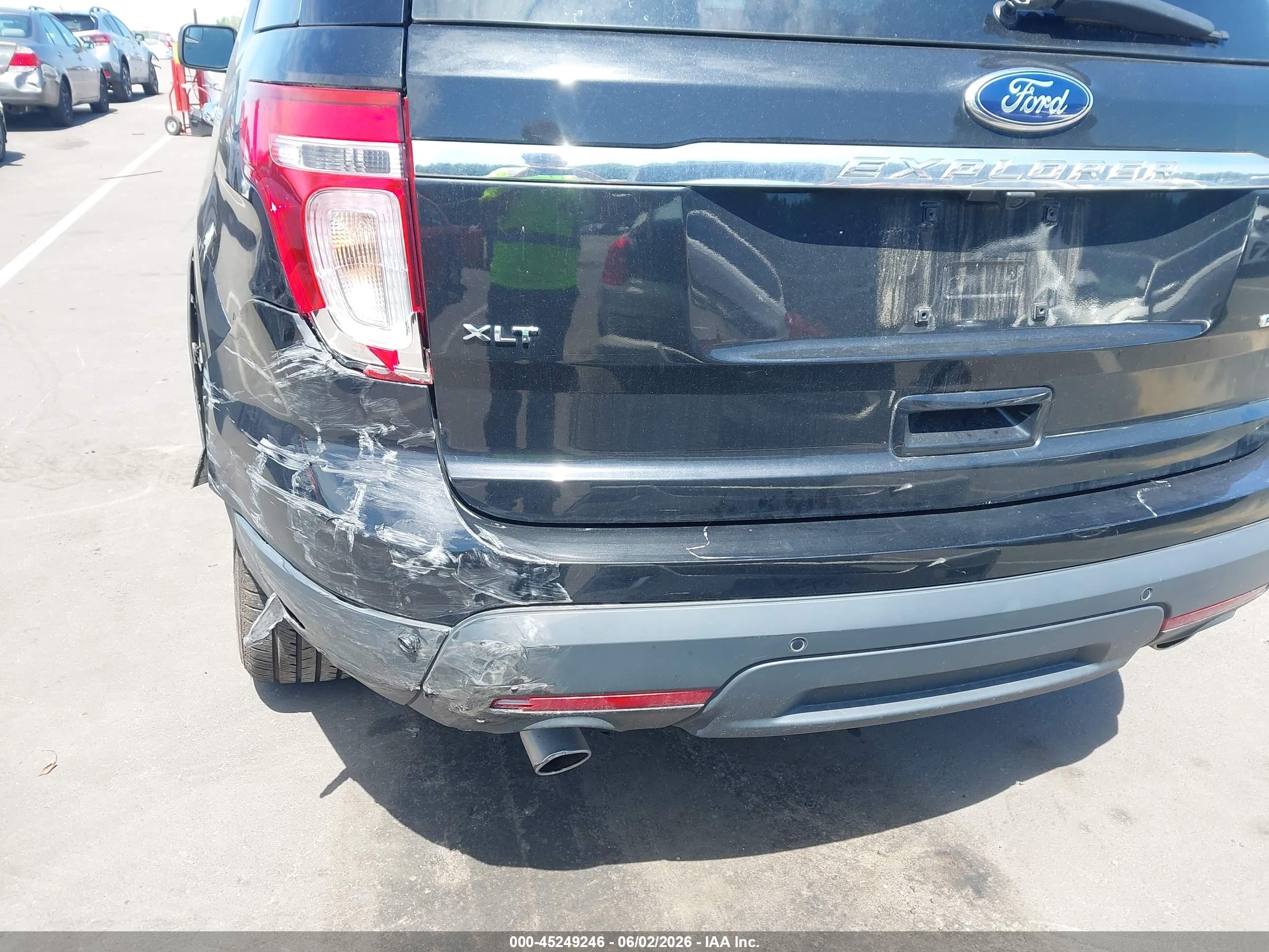 2015 Ford Explorer Xlt Black vin: 1FM5K7D83FGB06690