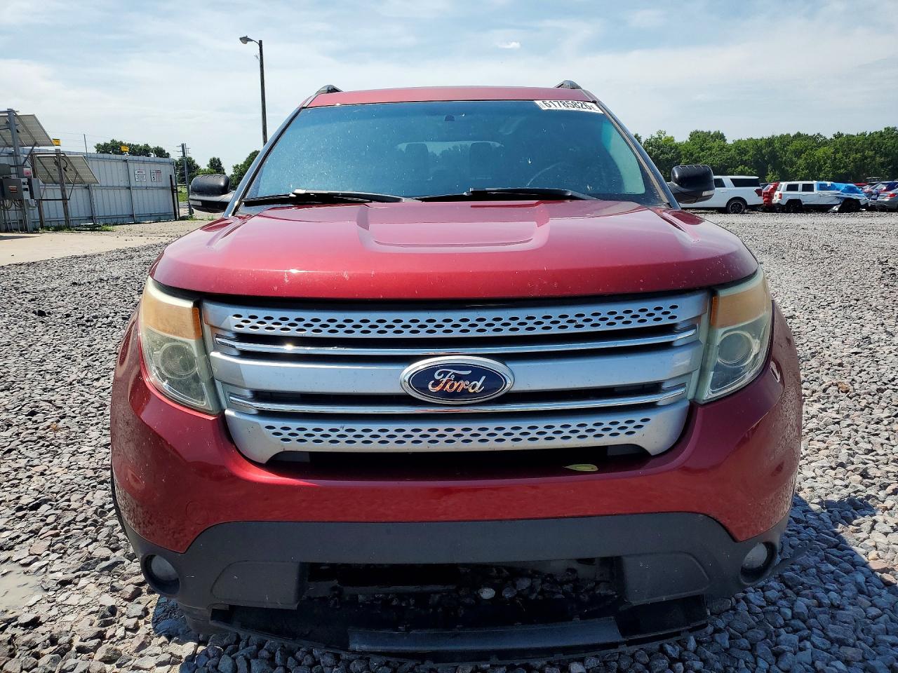 2015 Ford Explorer Xlt Red vin: 1FM5K7D83FGB07502