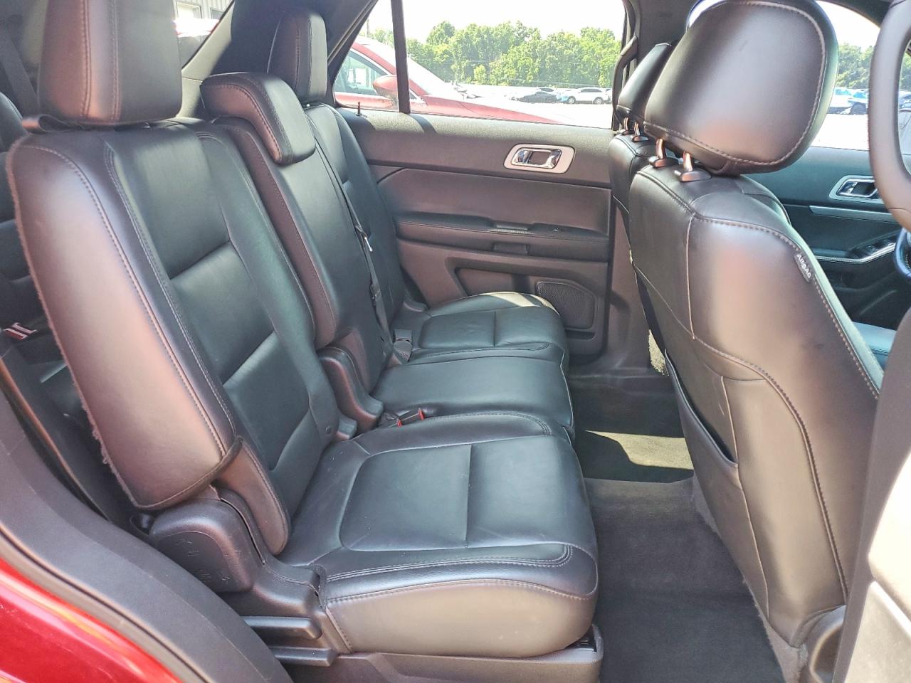 2015 Ford Explorer Xlt Red vin: 1FM5K7D83FGB07502