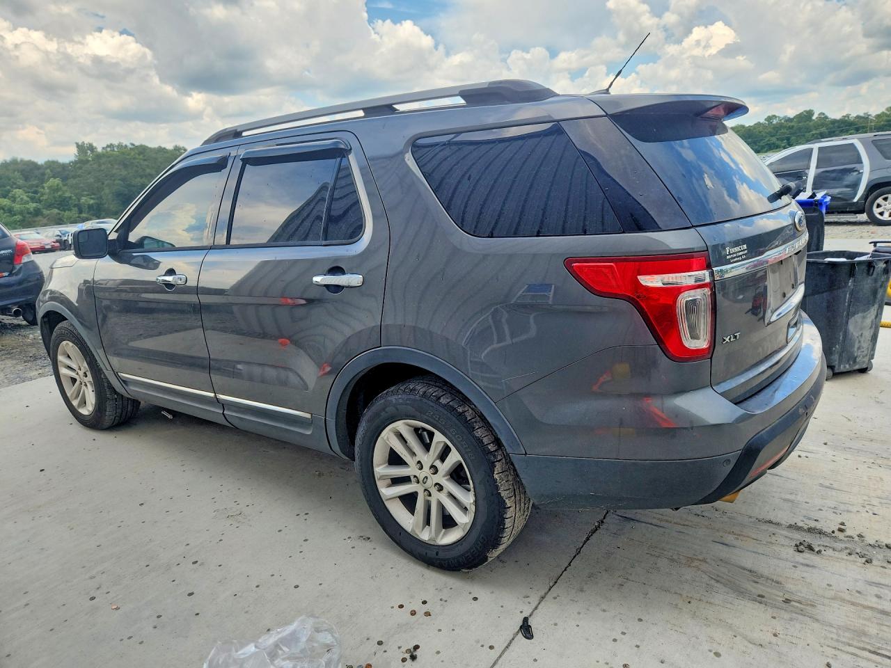2015 Ford Explorer Xlt Gray vin: 1FM5K7D83FGB65013