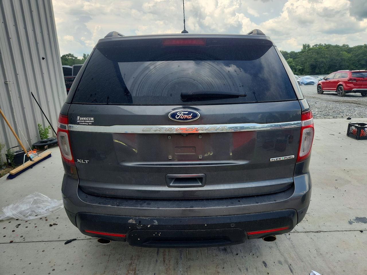 2015 Ford Explorer Xlt Gray vin: 1FM5K7D83FGB65013