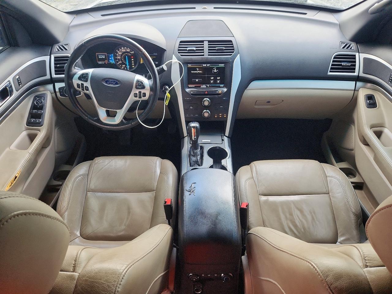 2015 Ford Explorer Xlt Gray vin: 1FM5K7D83FGB65013