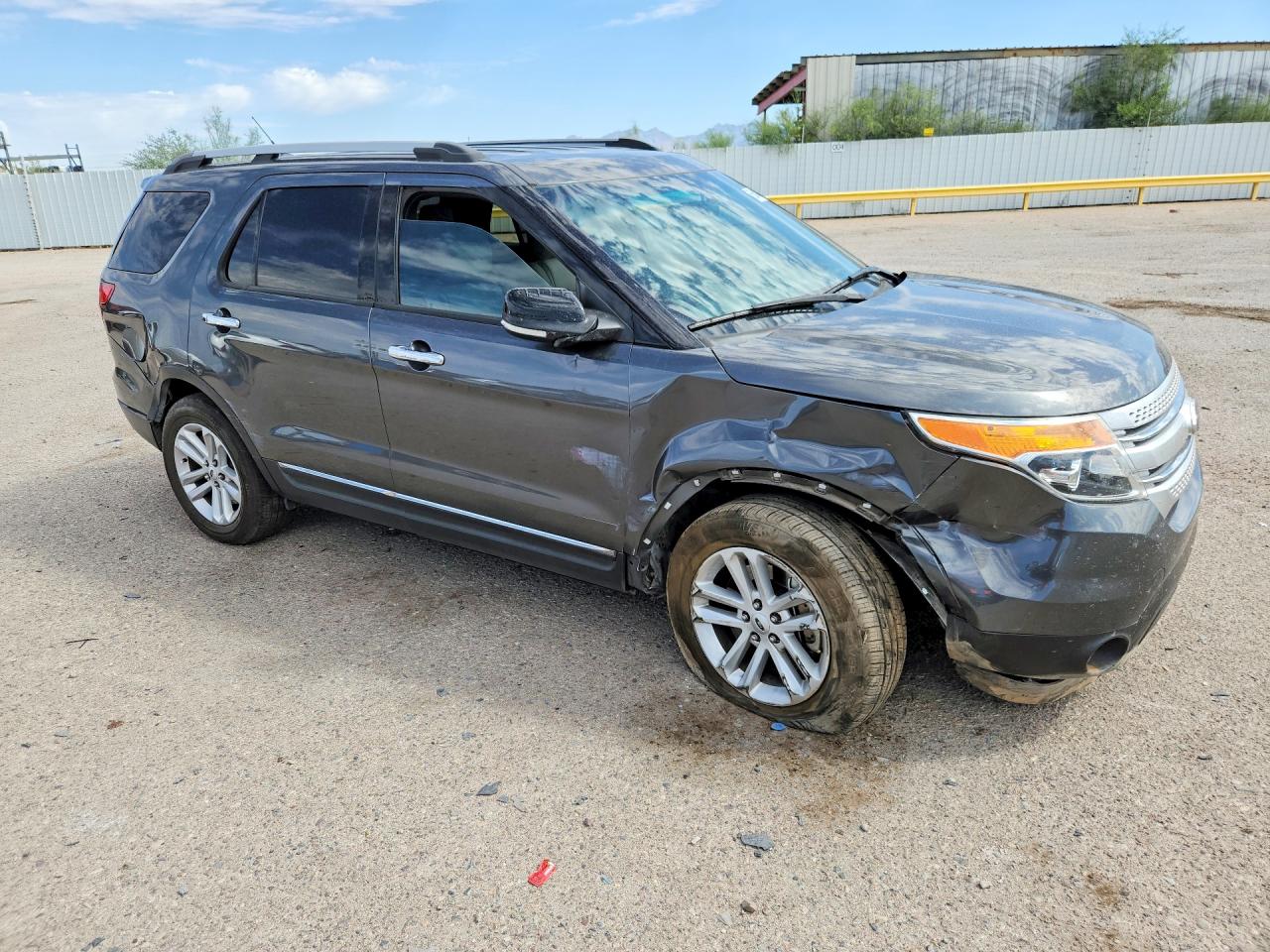2015 Ford Explorer Xlt Charcoal vin: 1FM5K7D83FGC06031