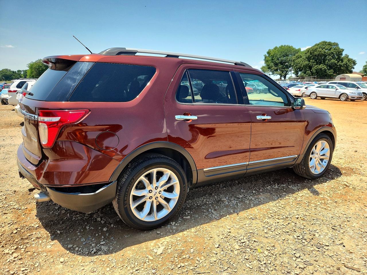 2015 Ford Explorer Xlt Brown vin: 1FM5K7D83FGC61630