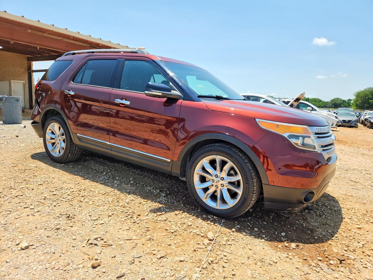 2015 Ford Explorer Xlt Brown vin: 1FM5K7D83FGC61630