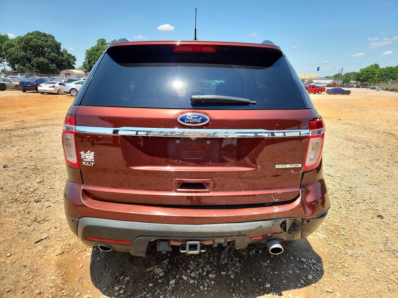 2015 Ford Explorer Xlt Brown vin: 1FM5K7D83FGC61630