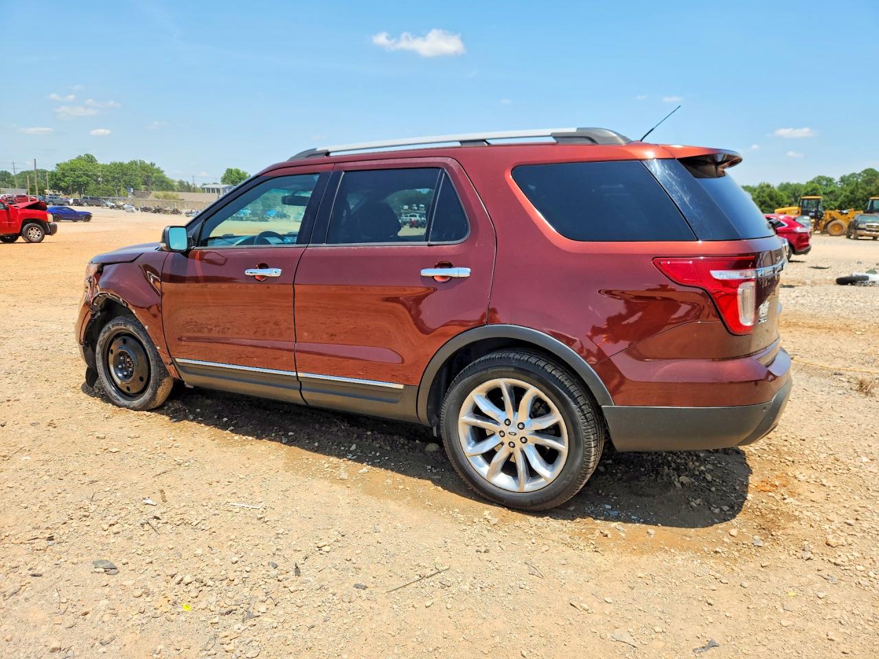 2015 Ford Explorer Xlt Brown vin: 1FM5K7D83FGC61630